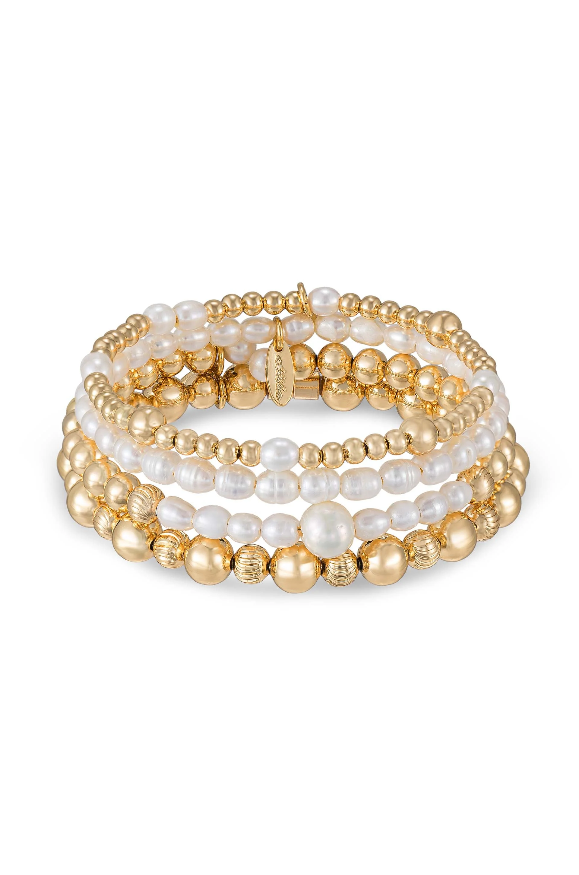 Freshwater Pearl Party Bracelet Set - Image 2