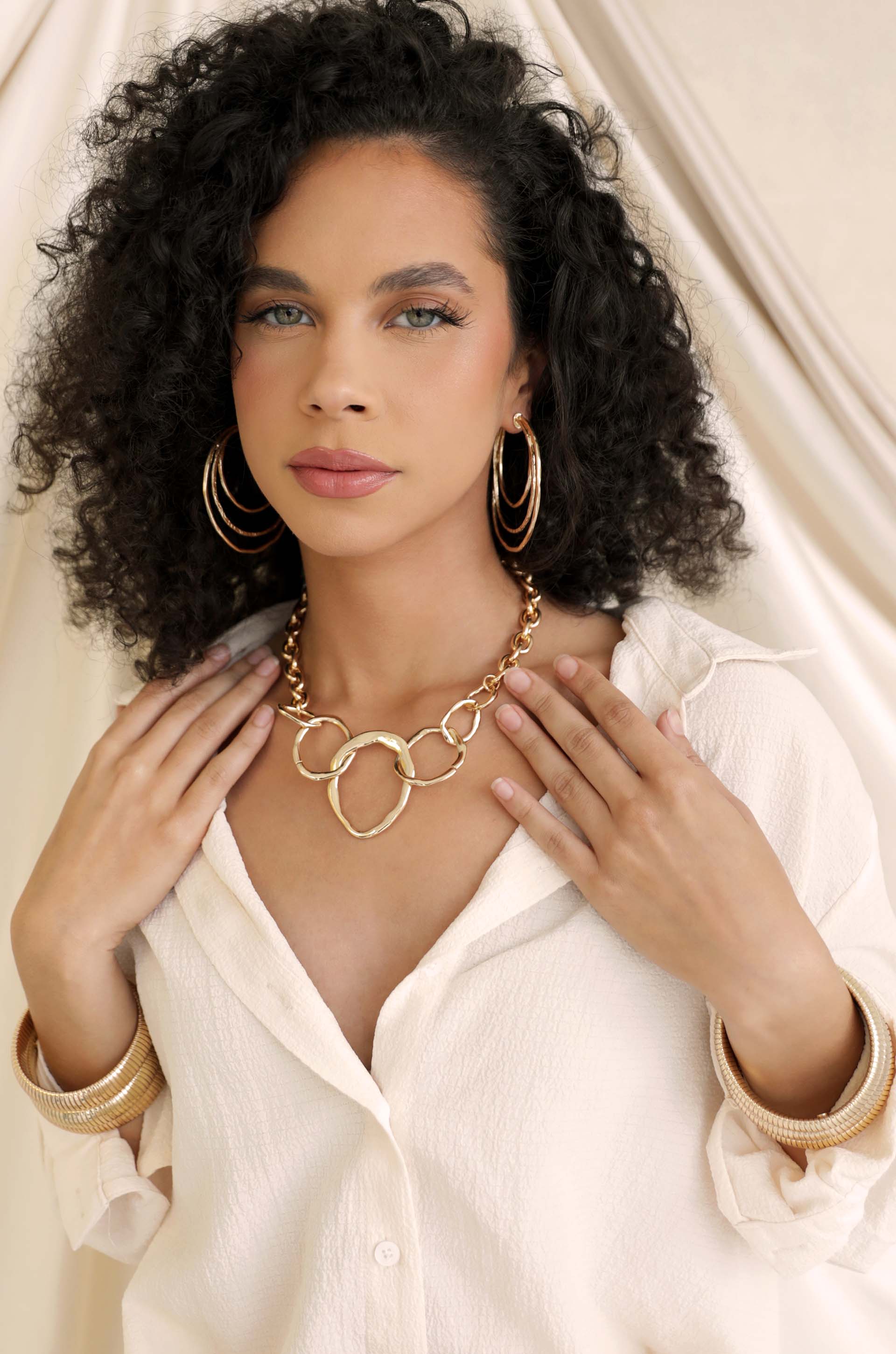 Handworked Hoop Earrings - Image 6