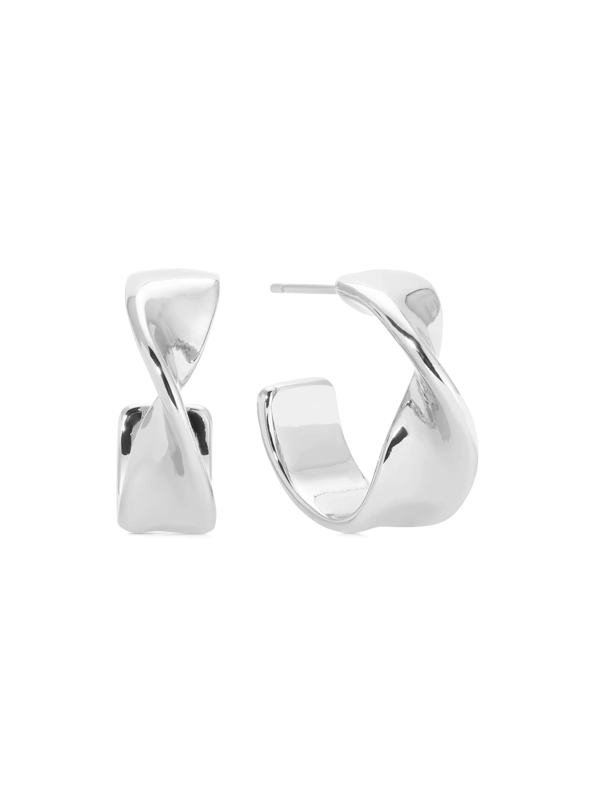 Heirloom Twist Small Hoops - Image 11