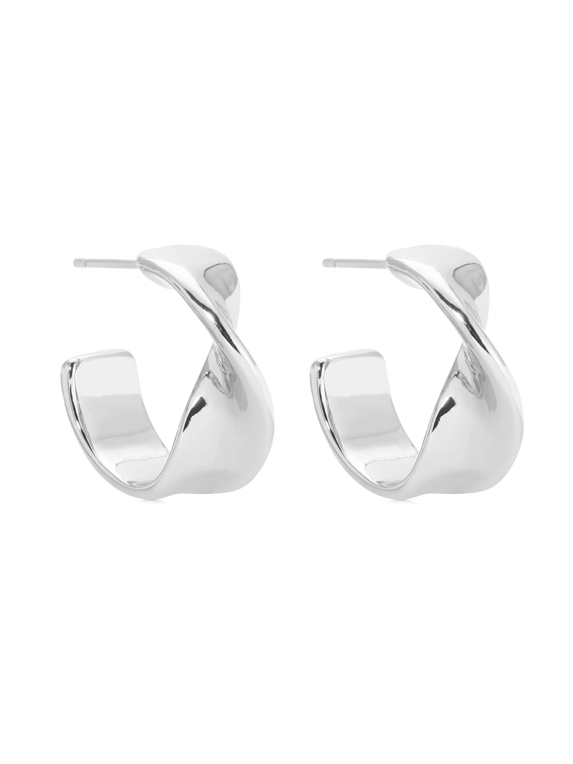Heirloom Twist Small Hoops - Image 9