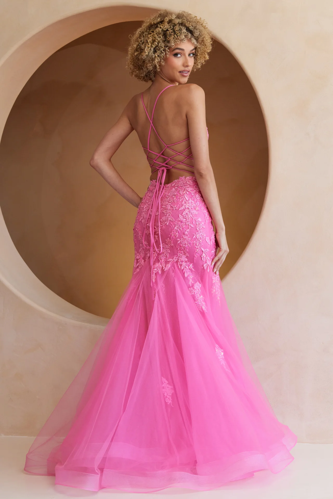 Hera Gown - Pink - Image 3