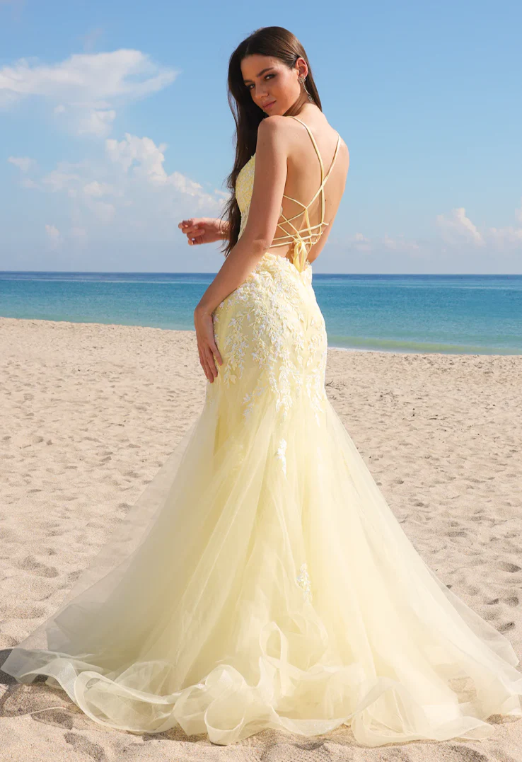Hera Gown - Yellow - Image 2