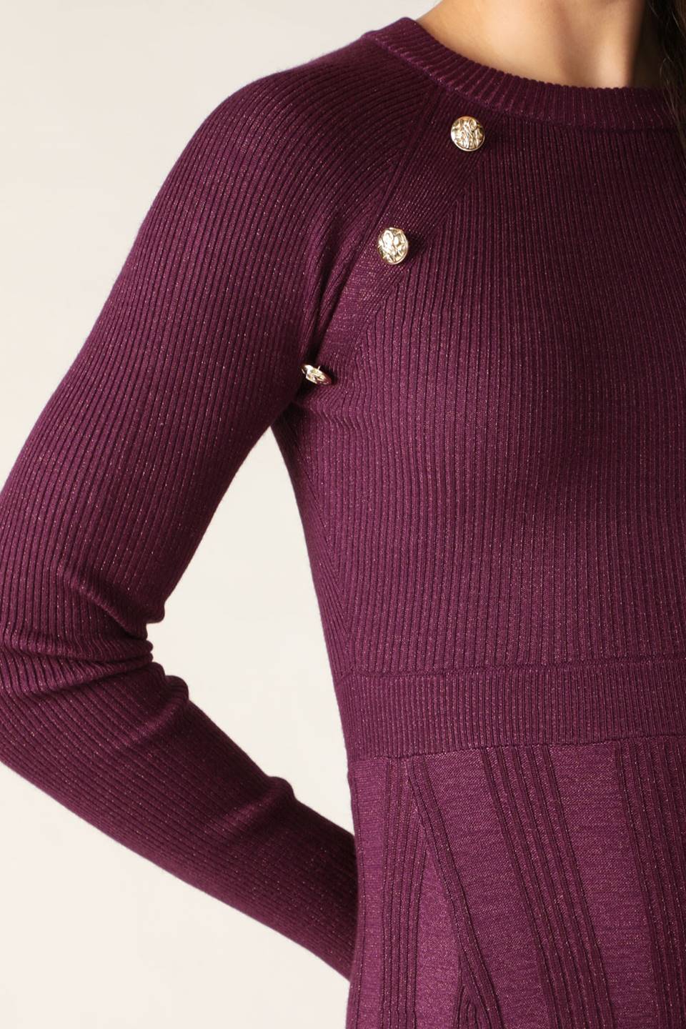 HIGH STANDARDS SWEATER MIDI DRESS - Image 7