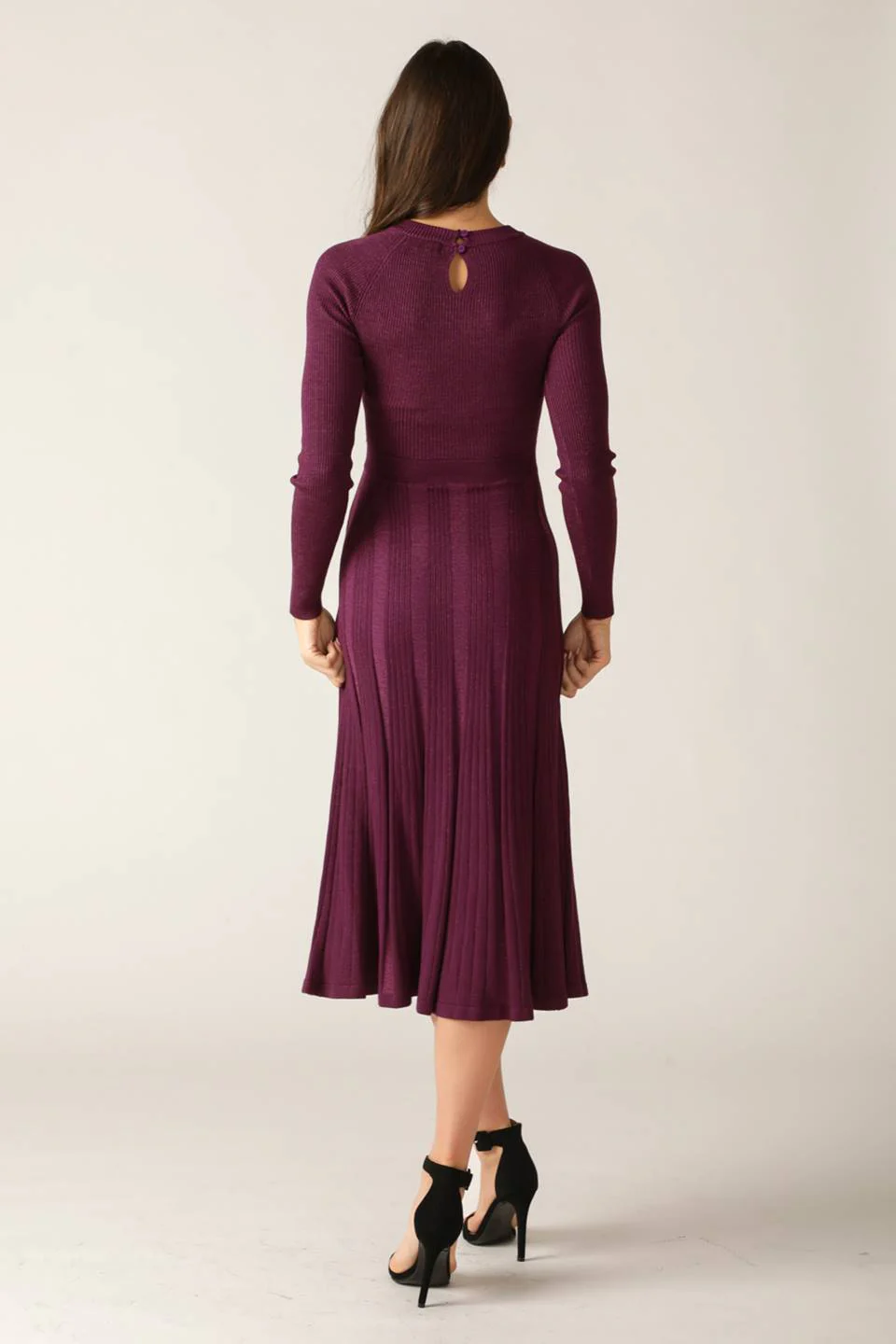 HIGH STANDARDS SWEATER MIDI DRESS - Image 8