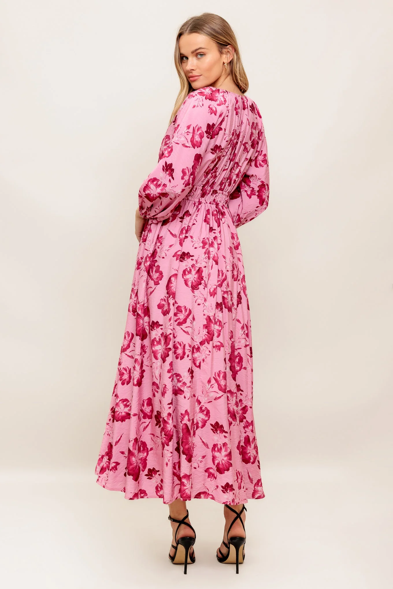 HONEY MIDI DRESS - MAUVE - Image 2