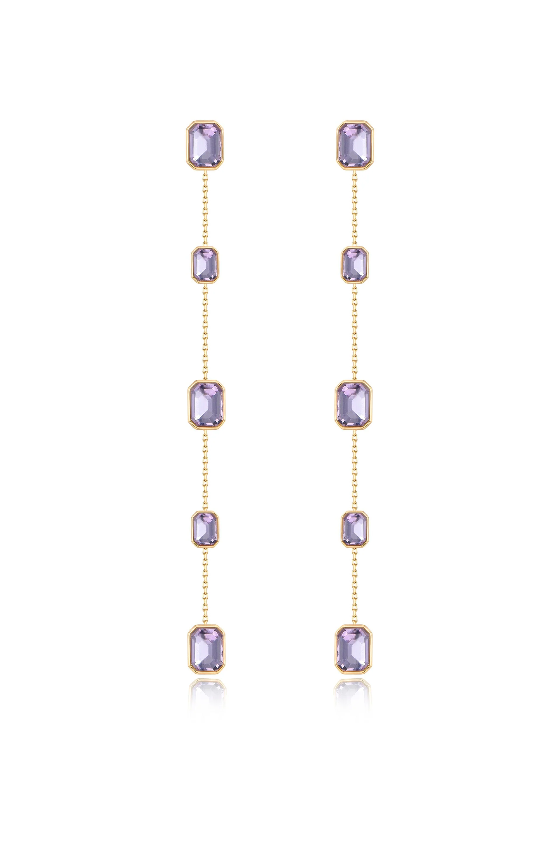 Iconic Crystal Dangle Earrings - Image 12