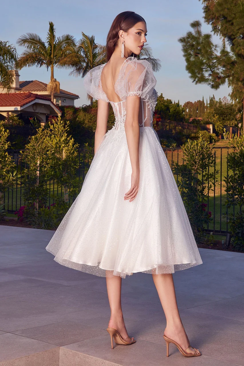 Jane Midi Dress - Off-White - Image 2