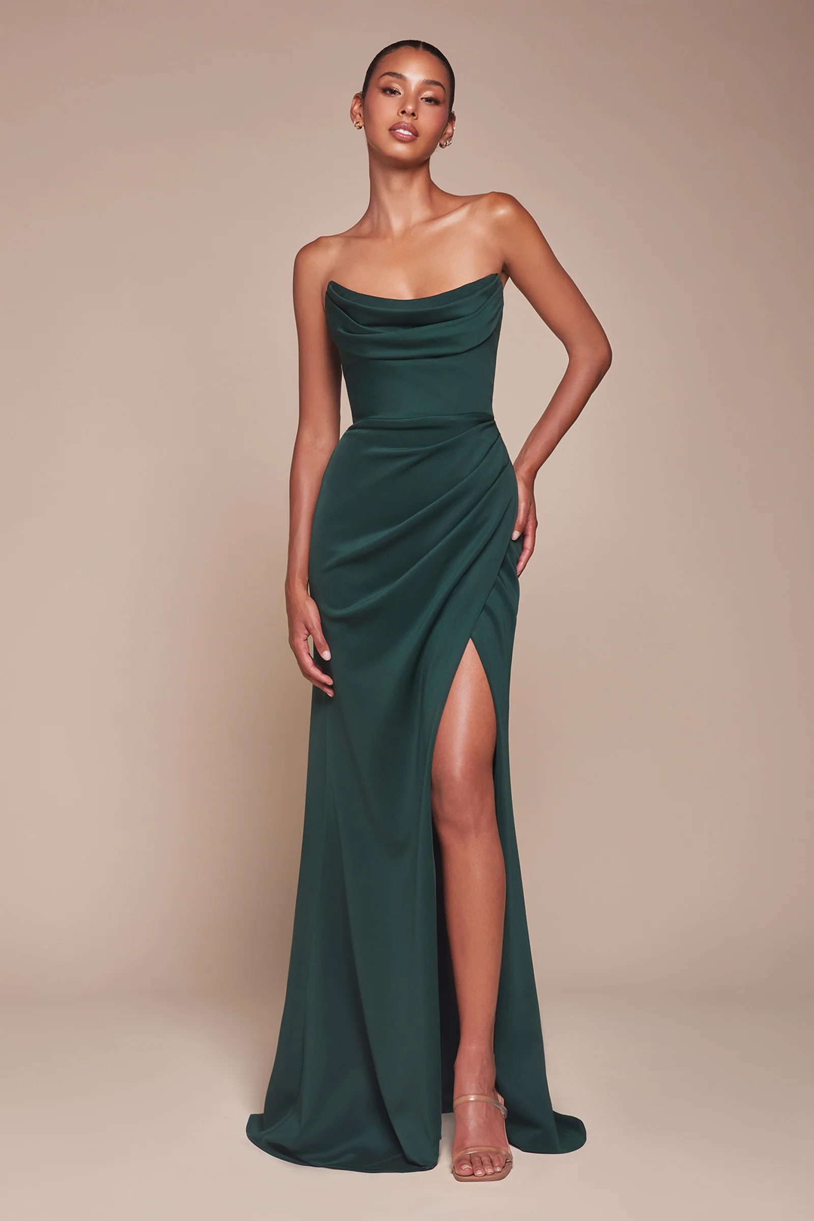Johanna Gown - Strapless Fitted Gown - Image 5