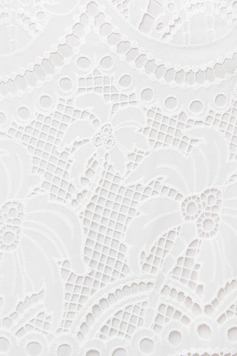 JOSEPHINE LACE MIDI DRESS - OFF WHITE - Image 7