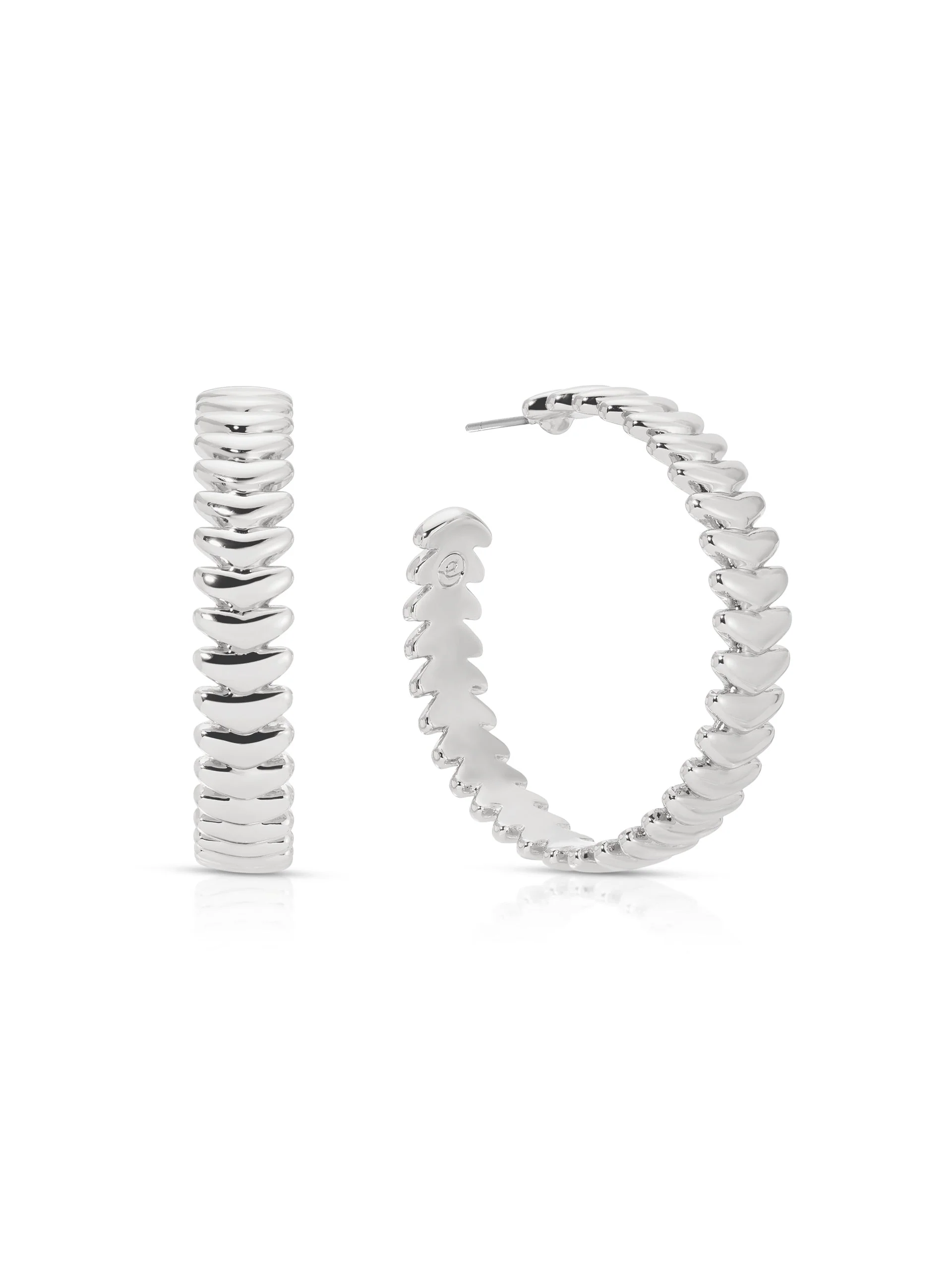 Large Metal Moderna Hoops - Image 10