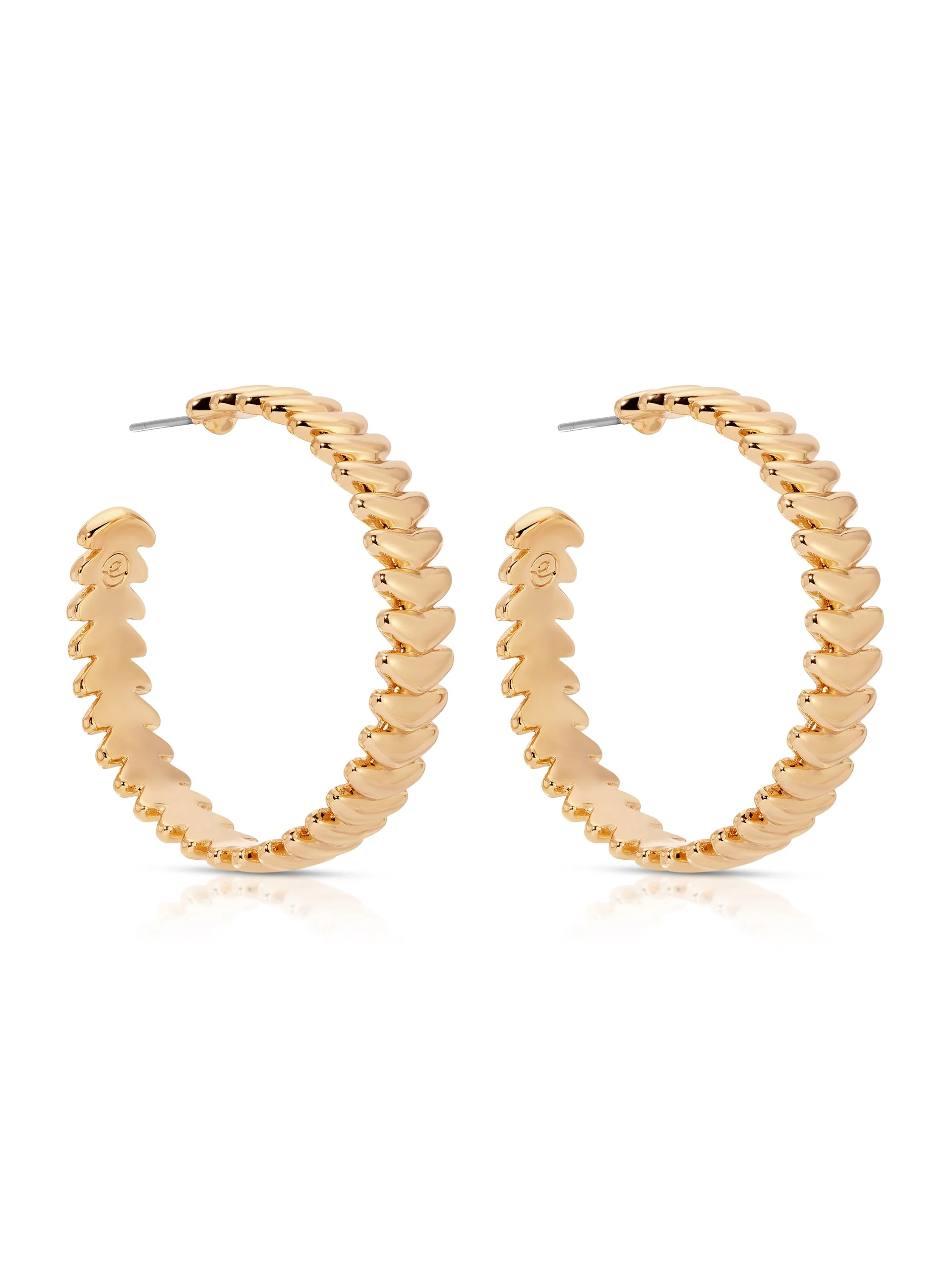 Large Metal Moderna Hoops - Image 7