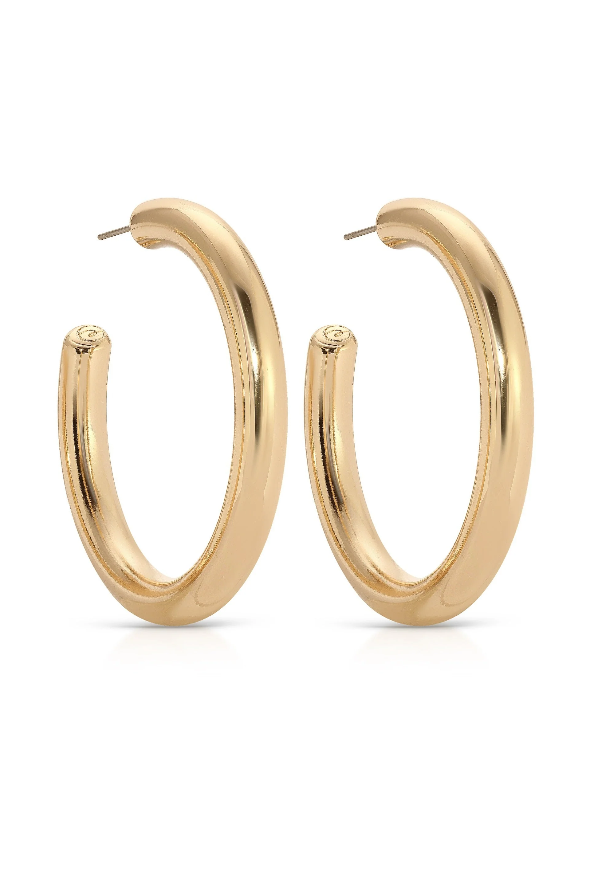 Large Thick Classic Hoops - Image 11