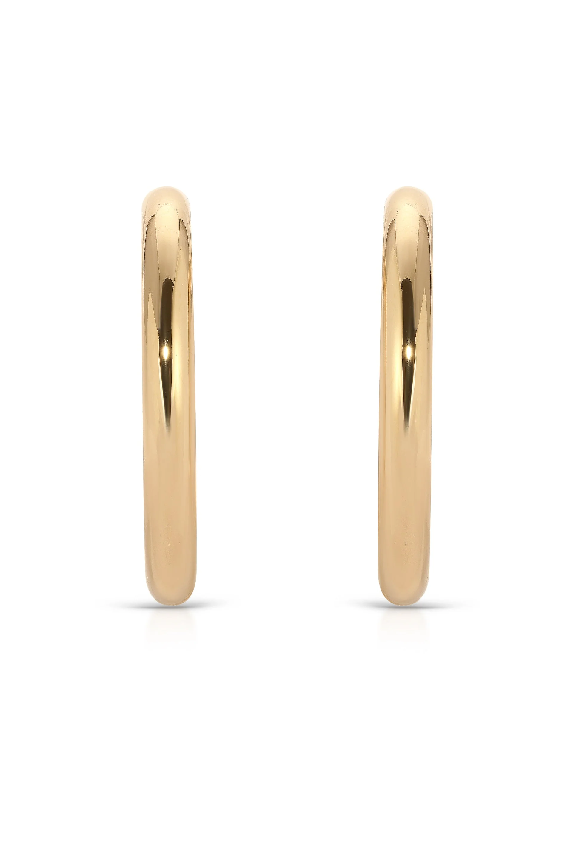 Large Thick Classic Hoops - Image 3