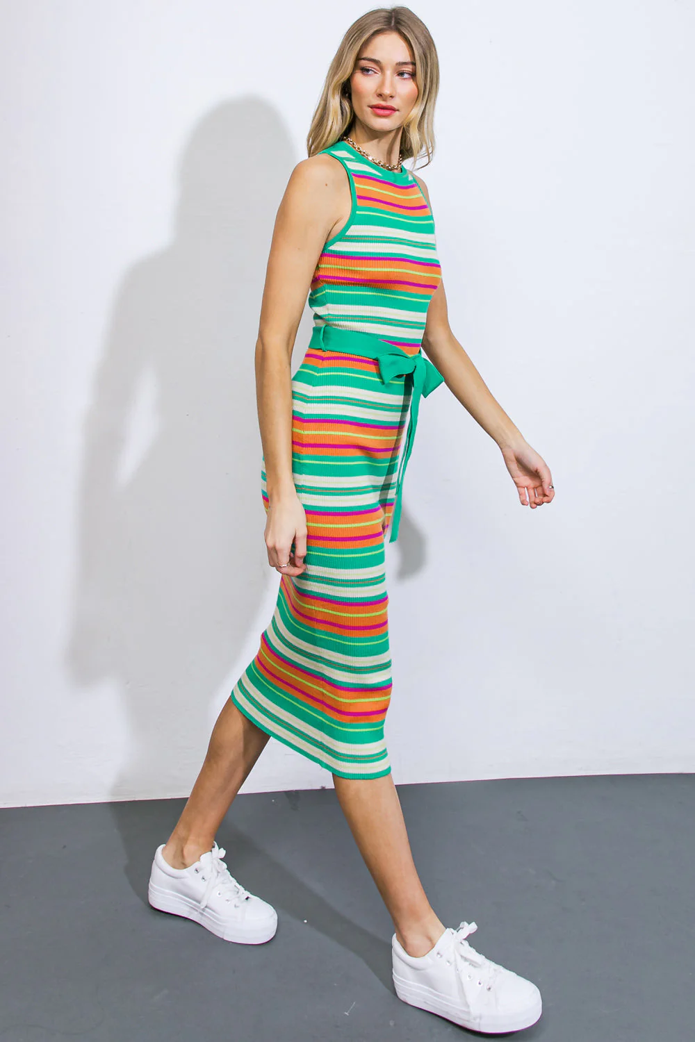 LET'S GO ABROAD SWEATER DRESS - Image 7