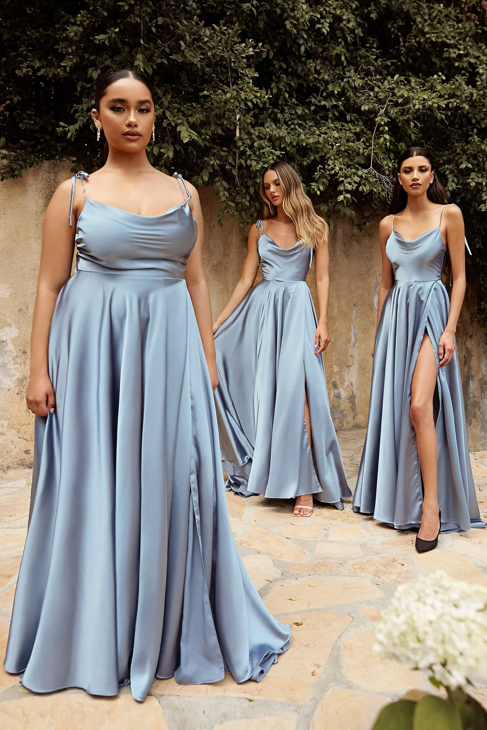 LOTTIE GOWN - SATIN A-LINE DRESS - Image 10