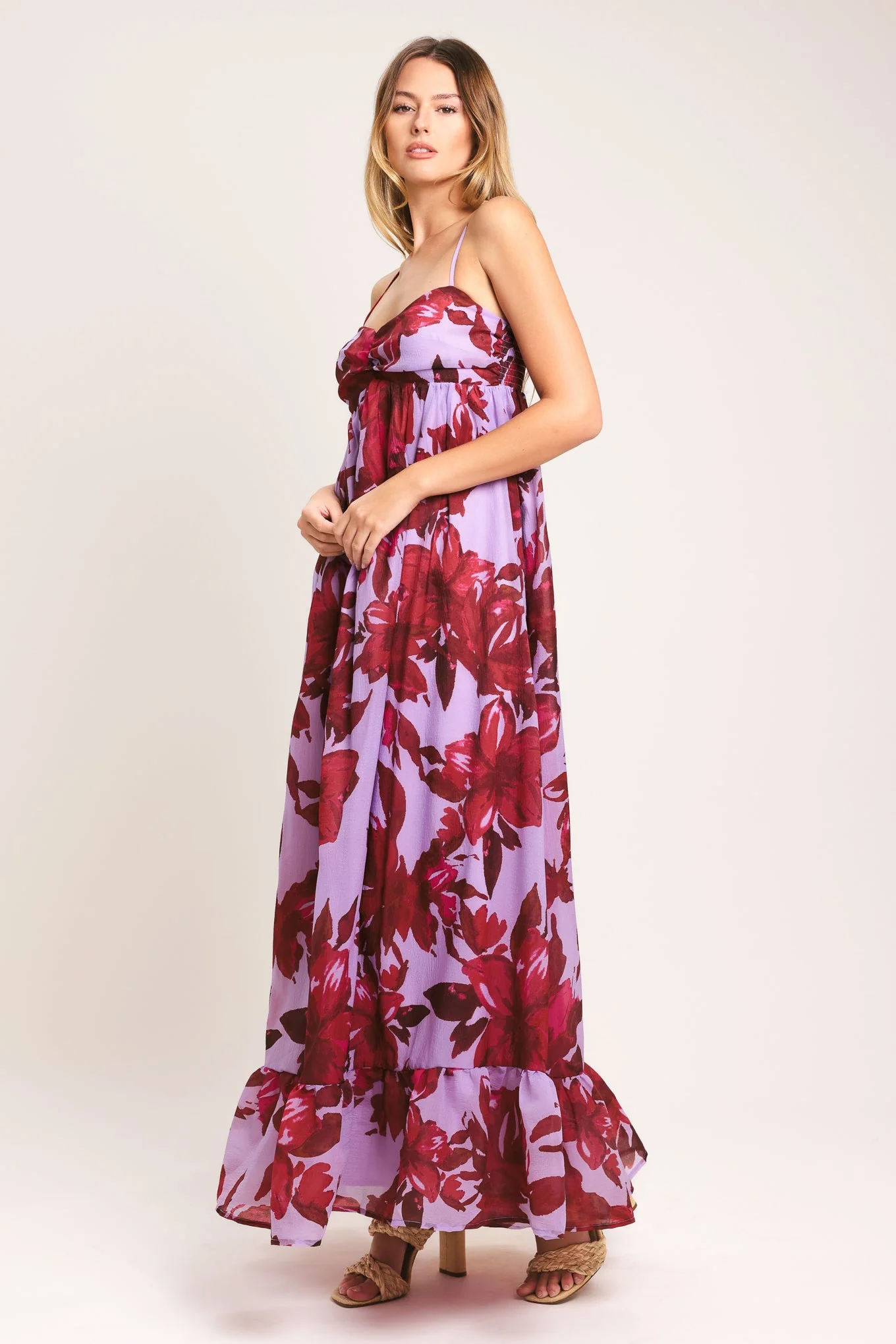 LOVE BLOSSOM FLORAL MAXI DRESS - Image 6
