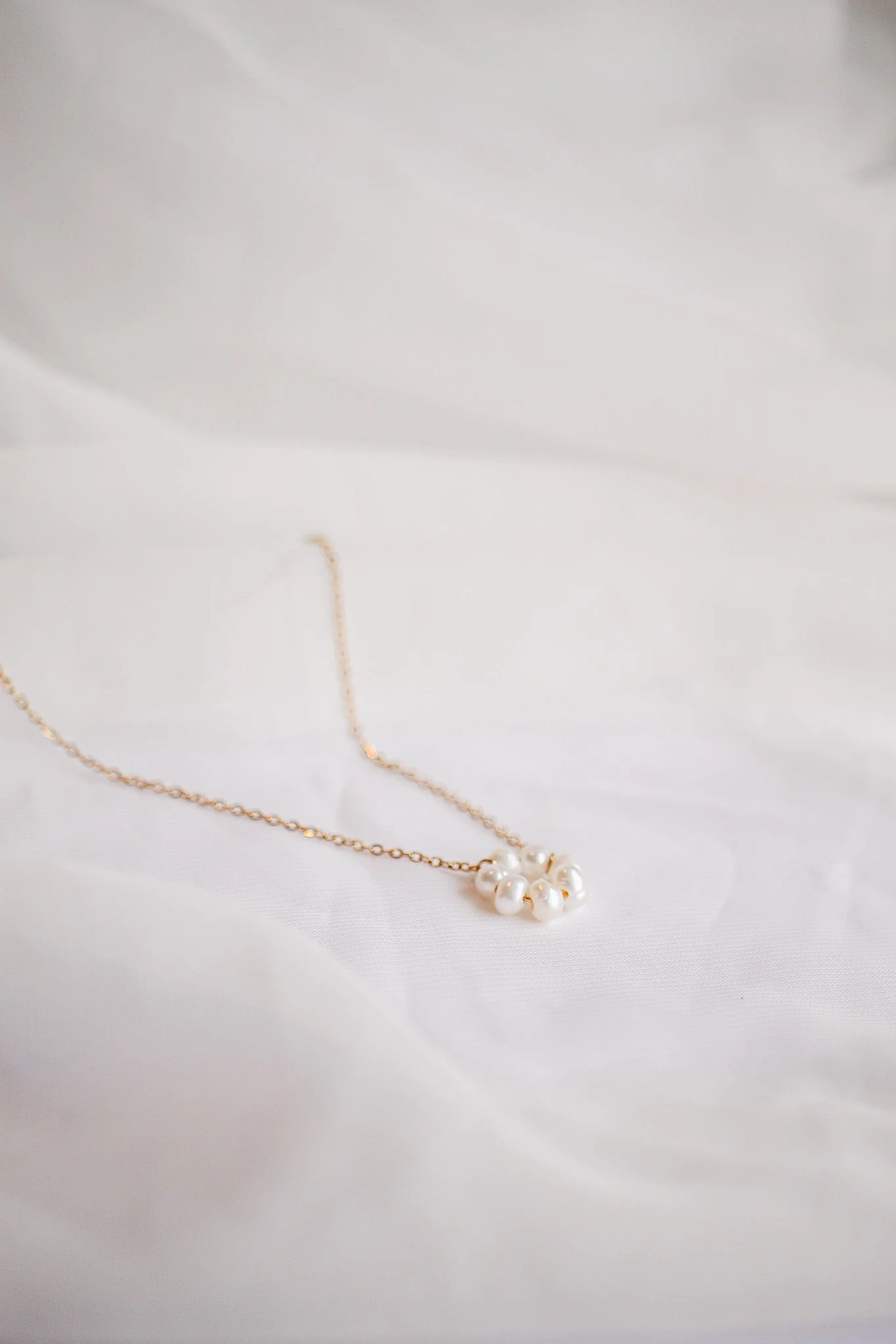 Lucy Necklace in Freshwater Pearl - Image 10
