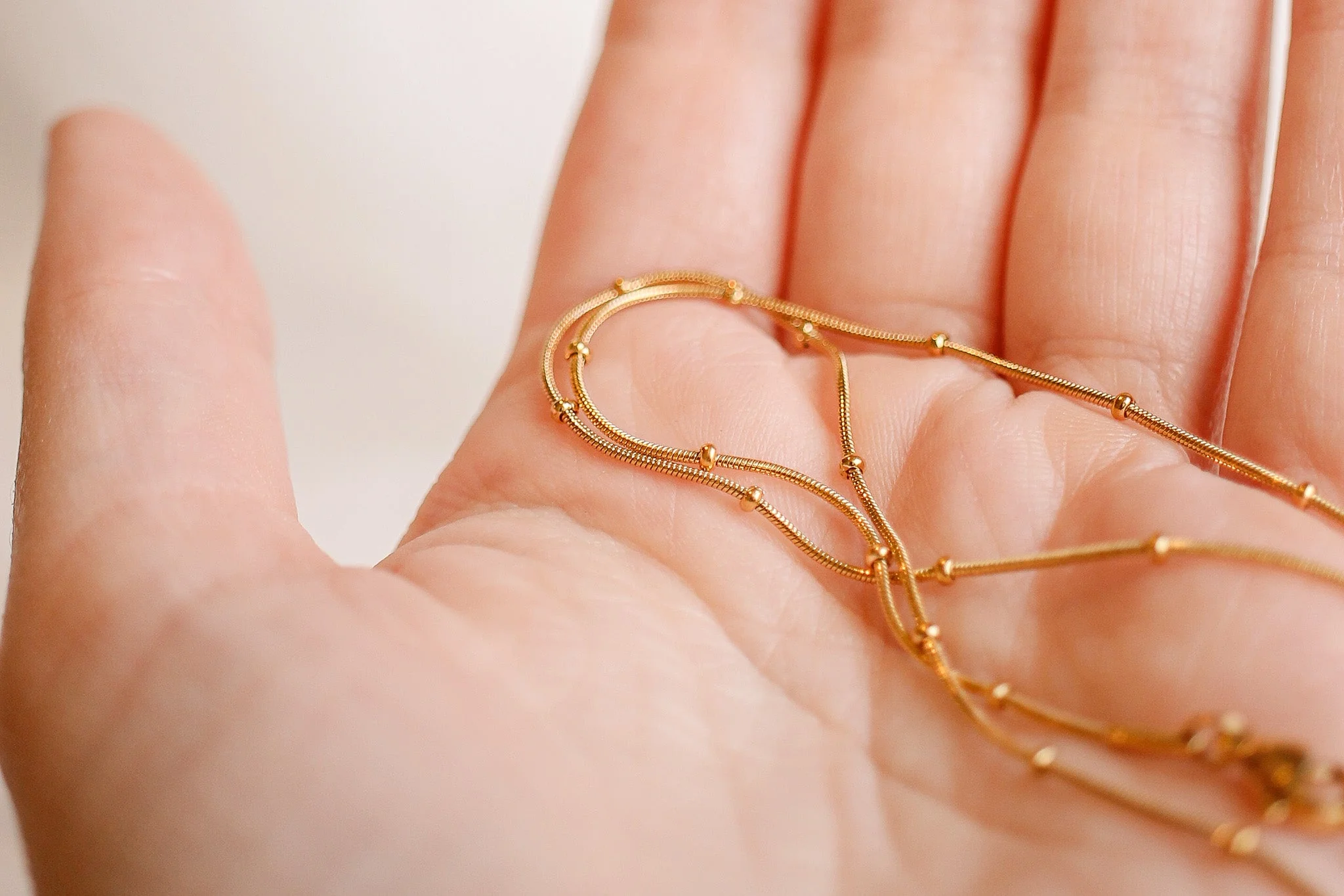 Maddie Necklace in Gold - Image 5