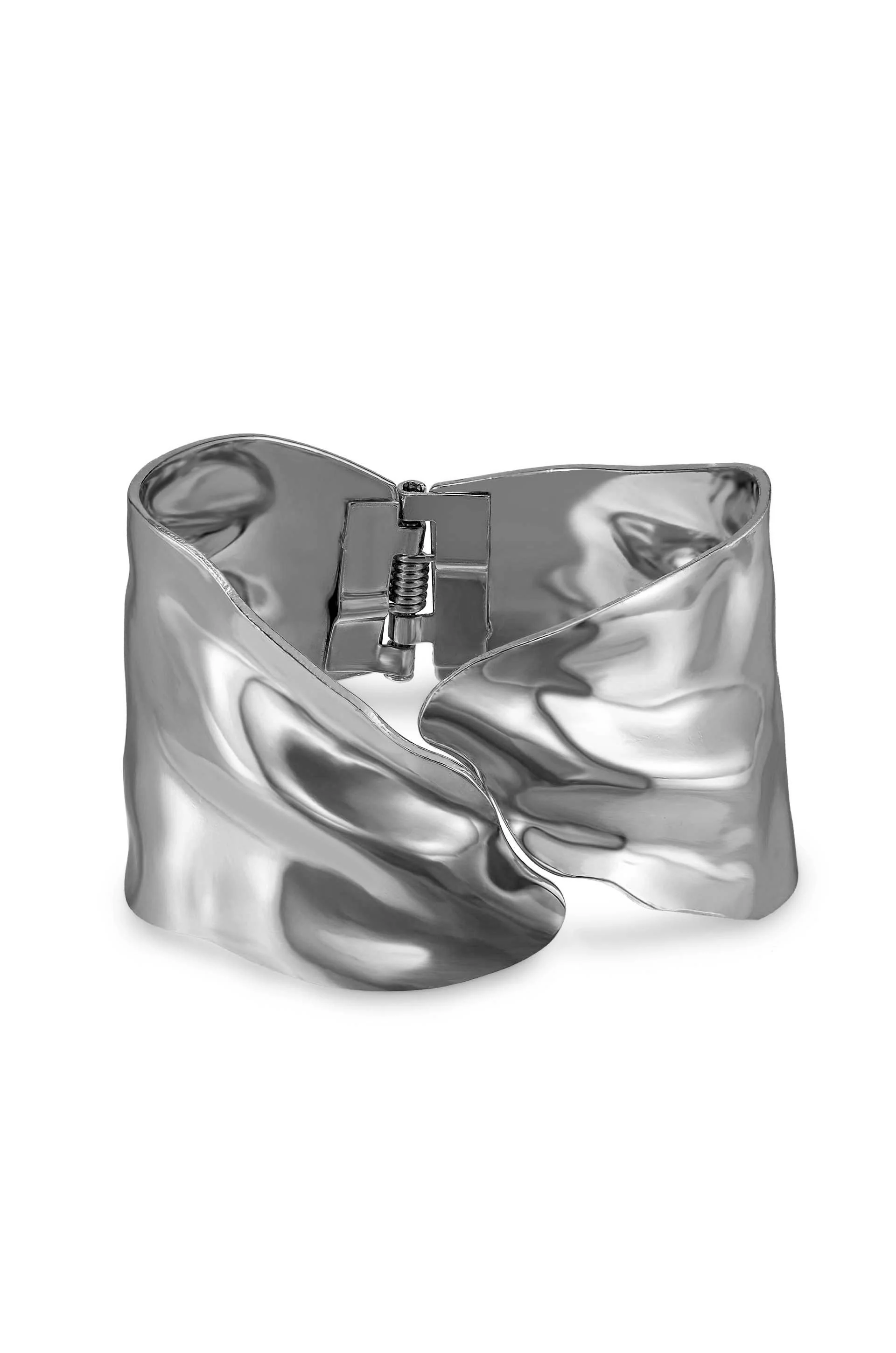 Melted Abstract Cuff Bracelet - Image 9