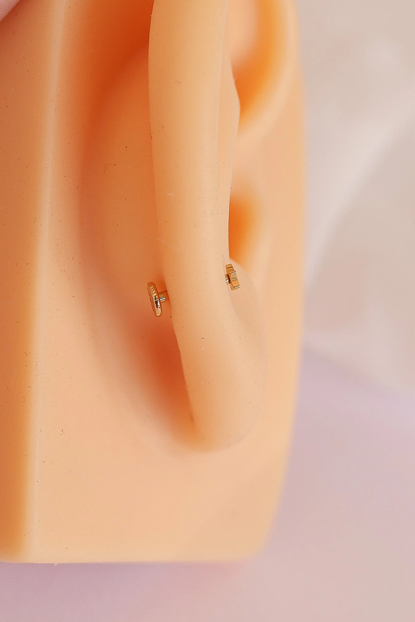 Mini Star Flat Back Stud Earring - Image 10