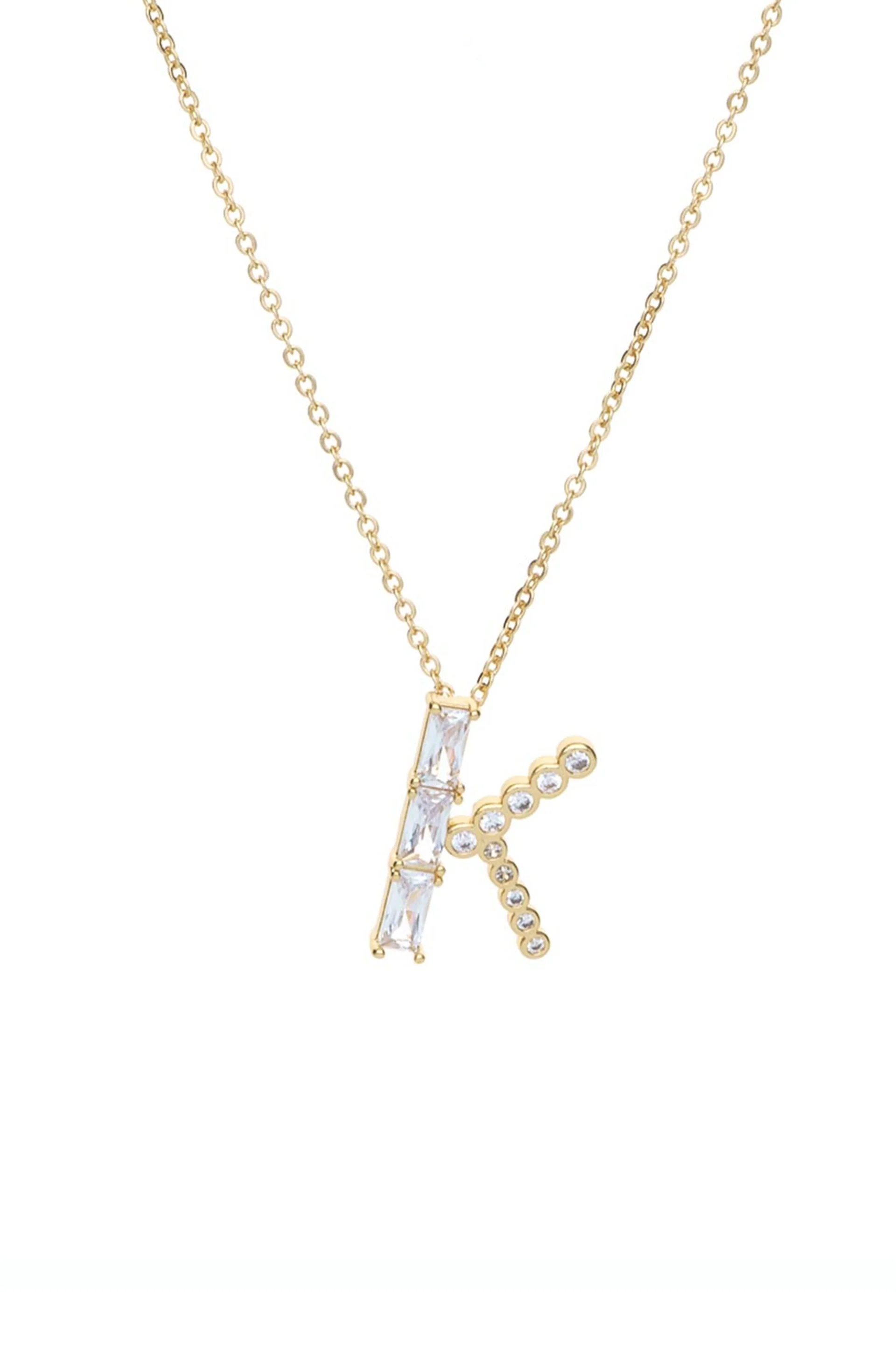 Mixed Crystal Initial Necklace - Image 15