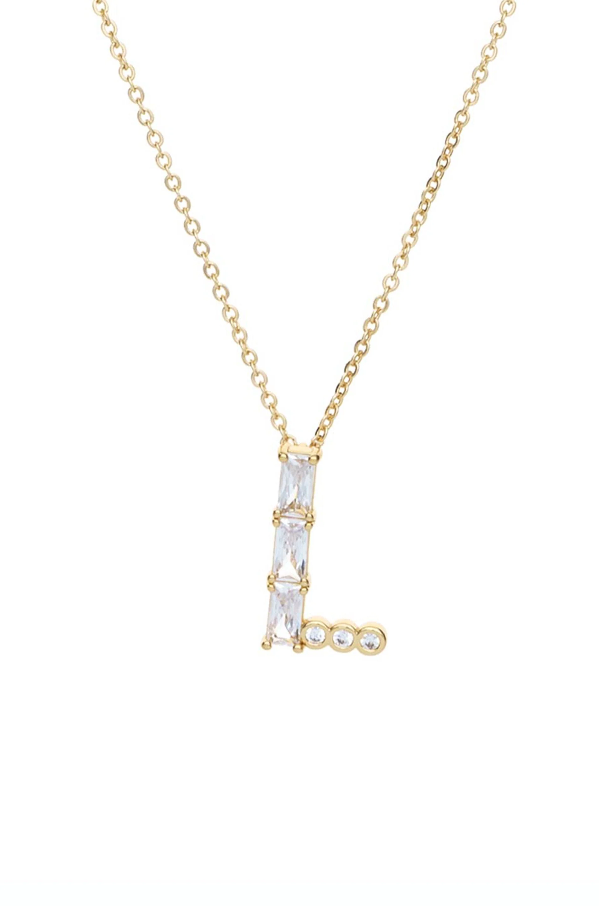 Mixed Crystal Initial Necklace - Image 16