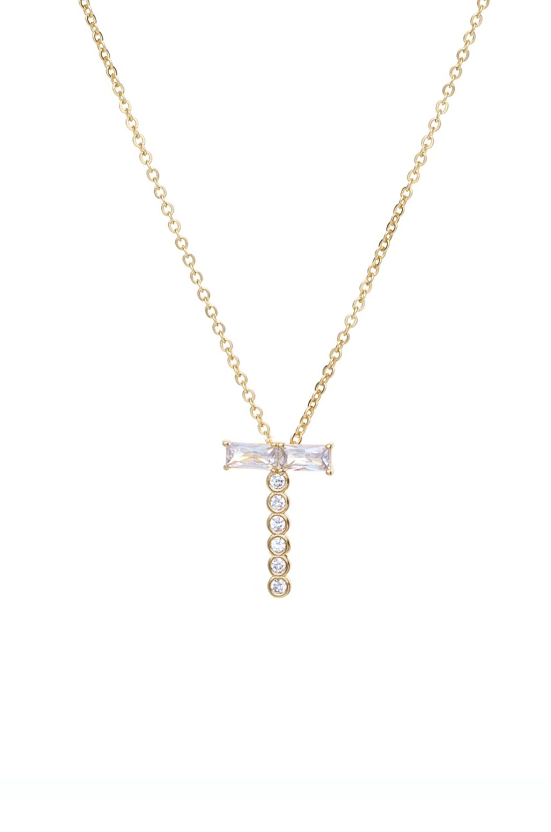 Mixed Crystal Initial Necklace - Image 23