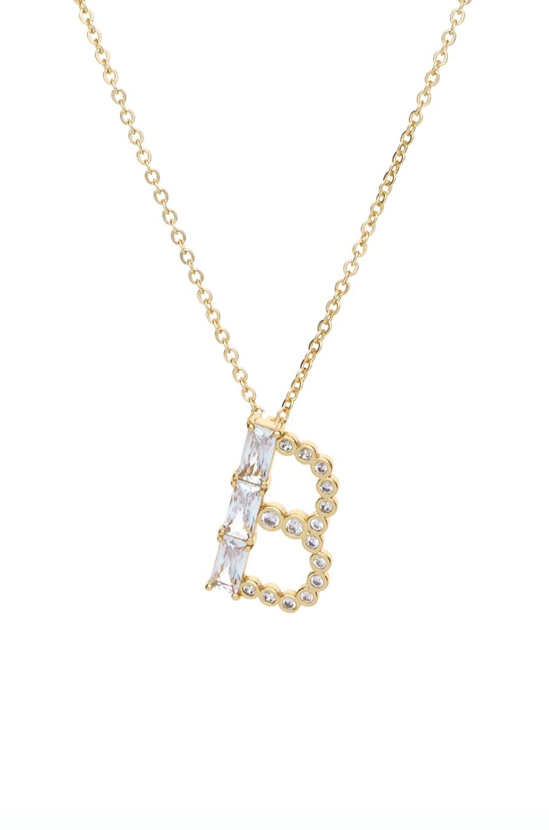 Mixed Crystal Initial Necklace - Image 6