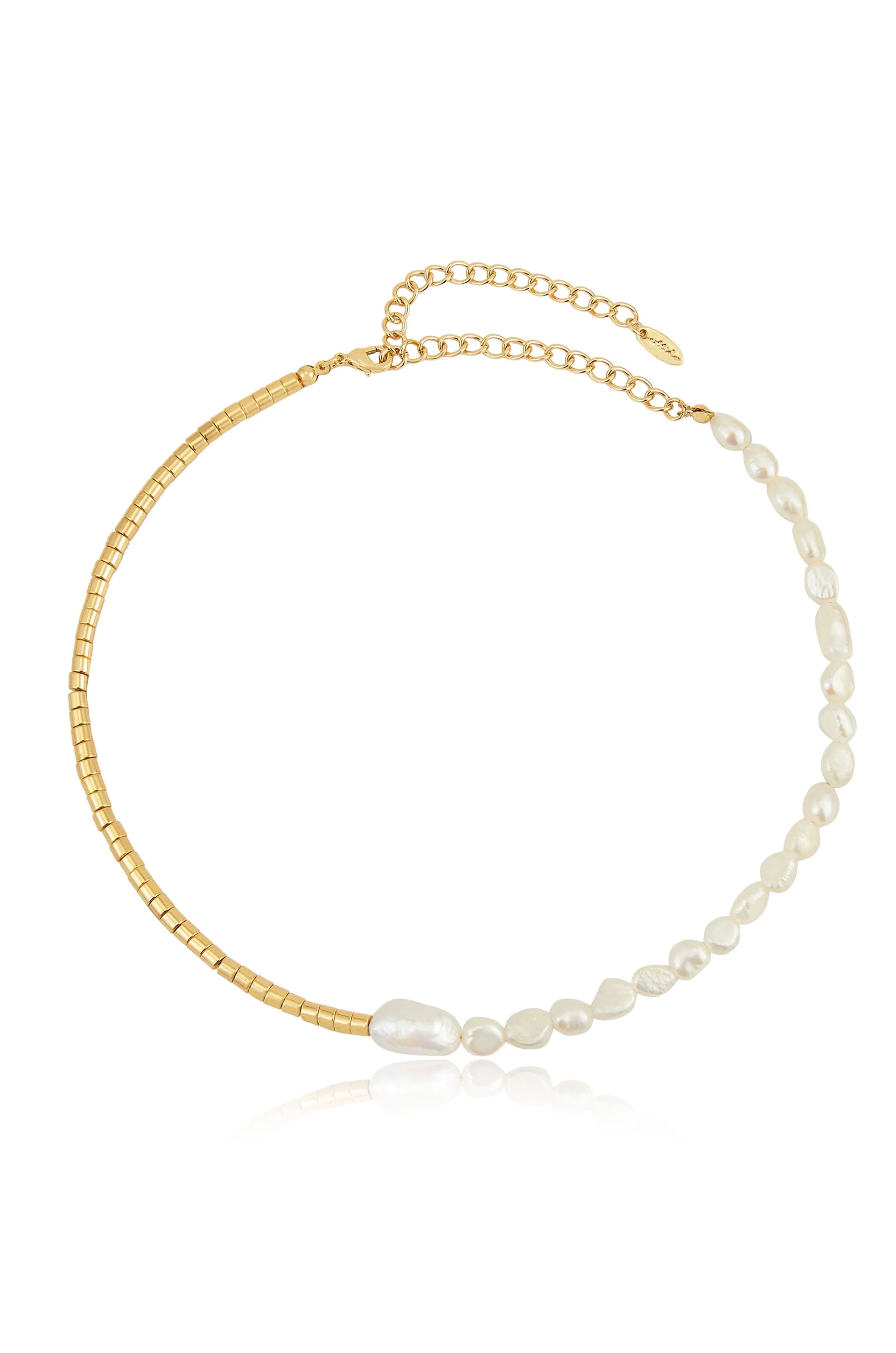 Mixed Up Freshwater Pearl Beaded Necklace
