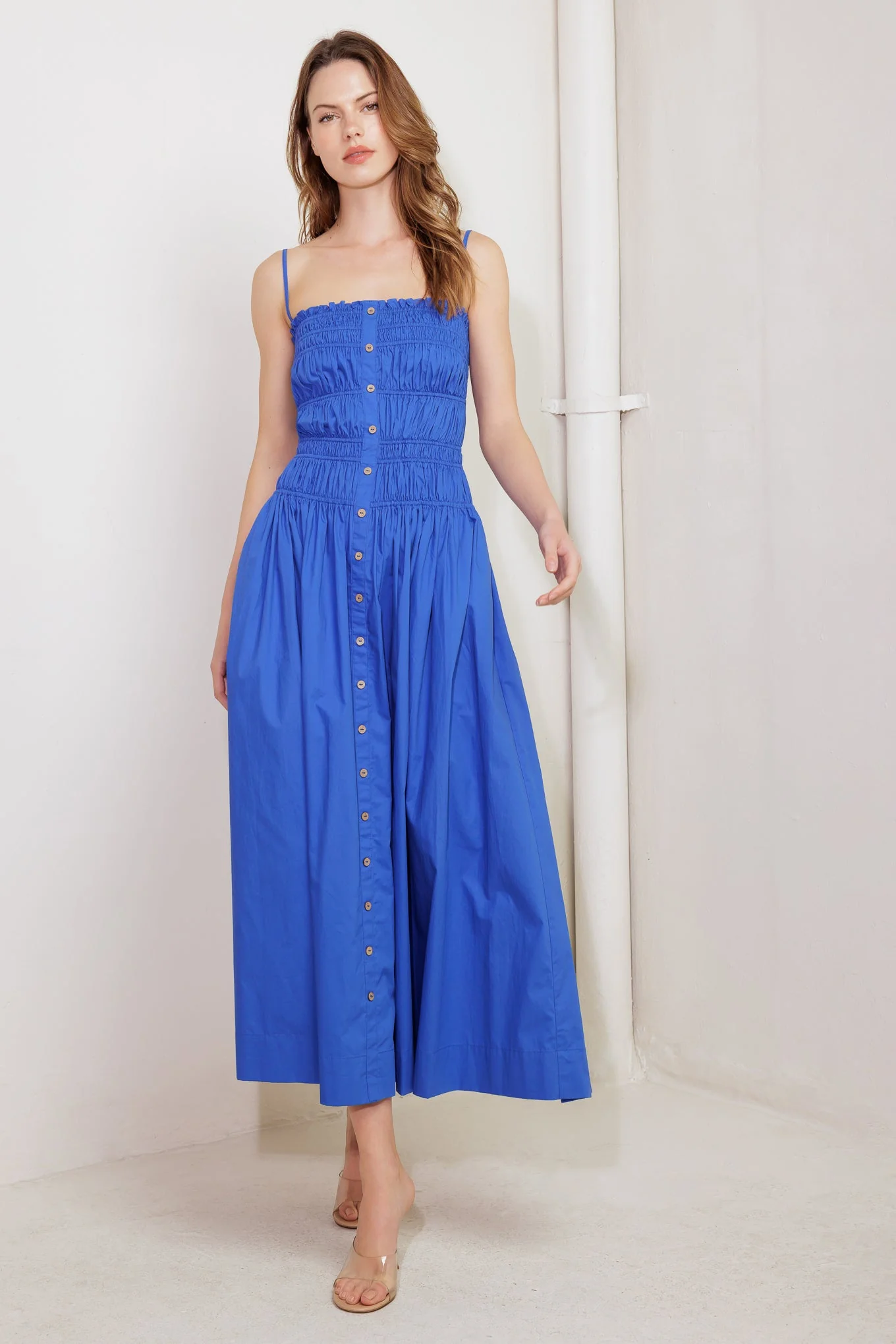 MOONLIGHT MIDI DRESS - COBALT BLUE - Image 6