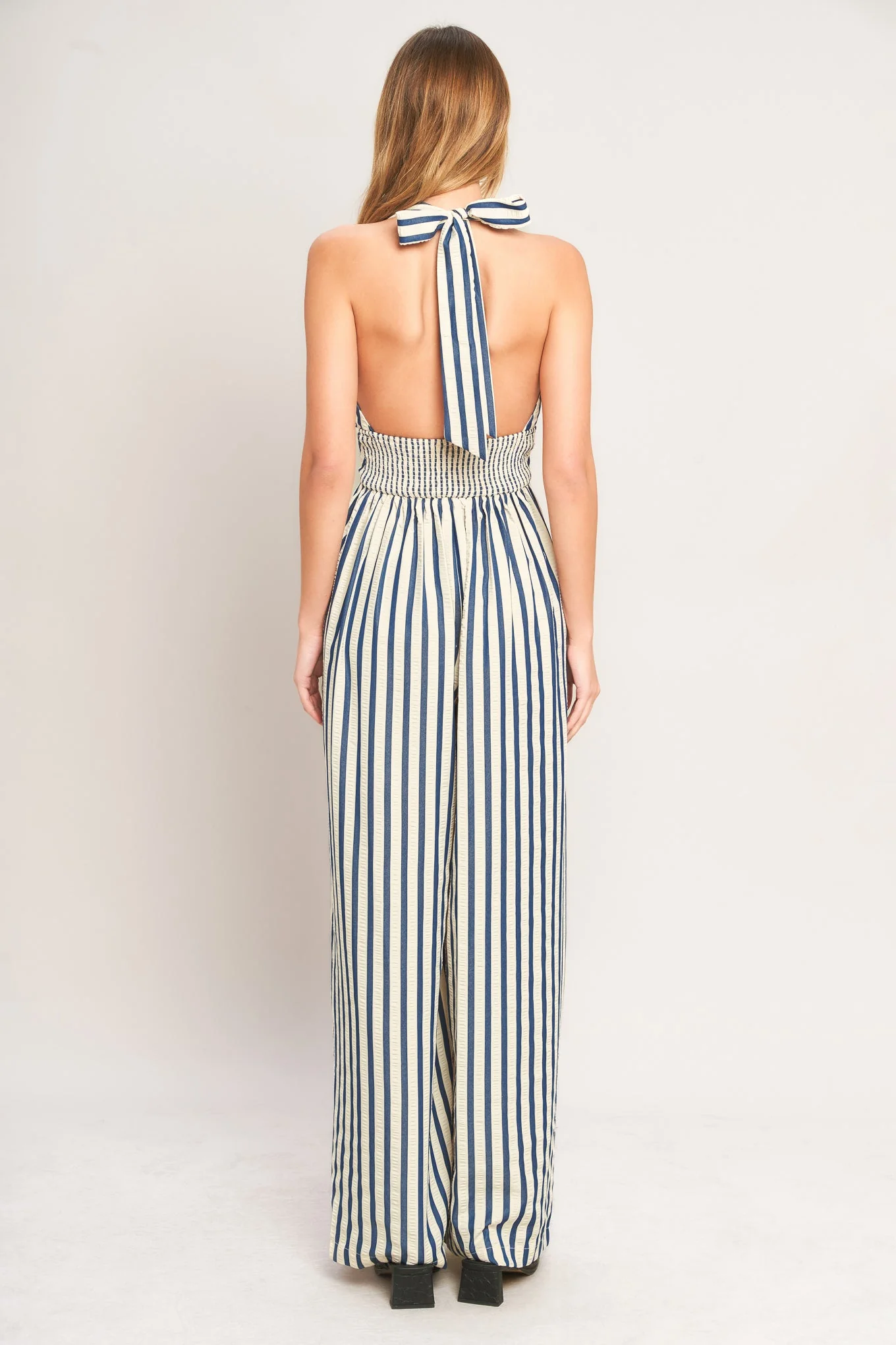 NAUTICAL BREEZE STRIPE JUMPSUIT - Image 3