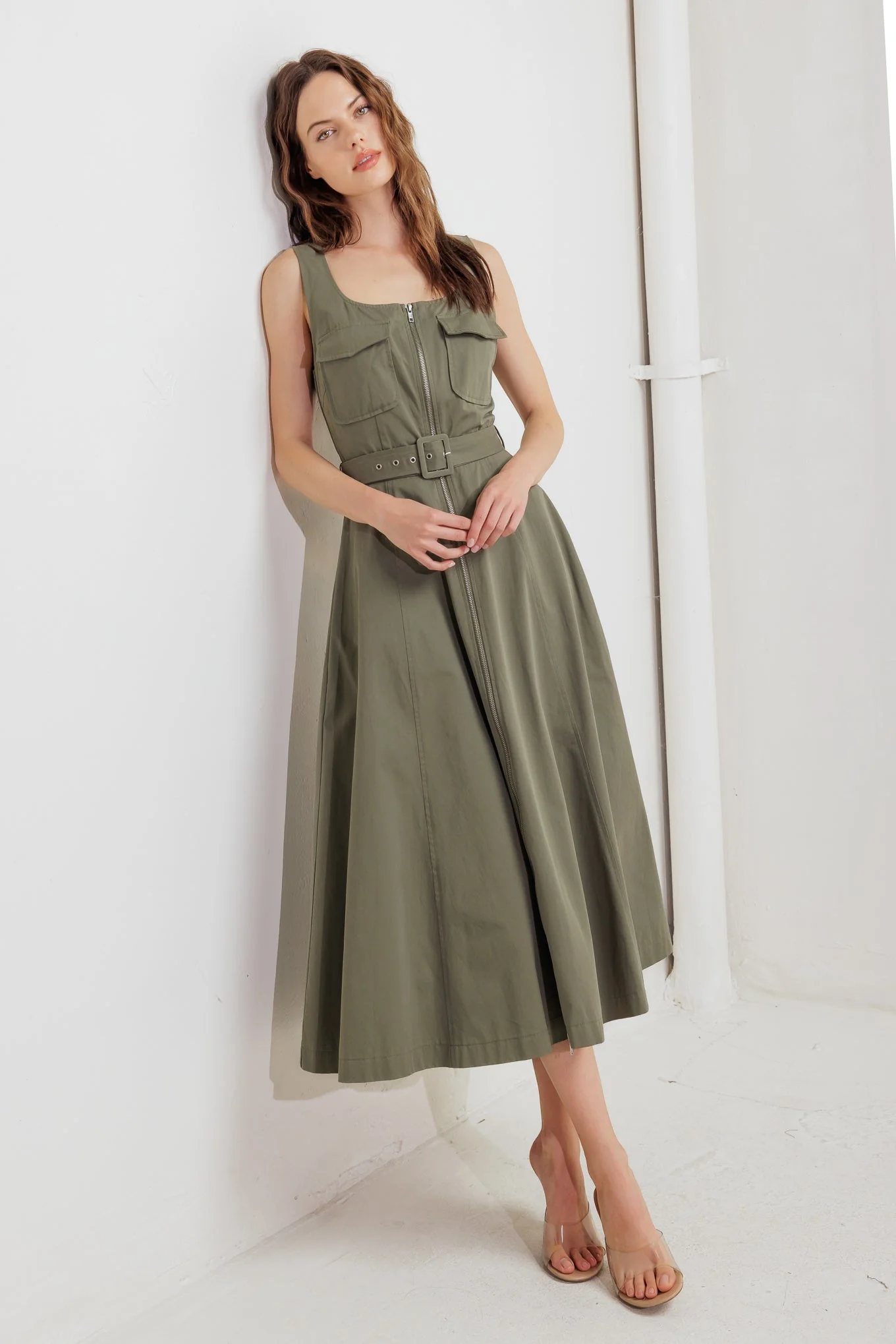 OLIVE GROVE MIDI DRESS - Image 3