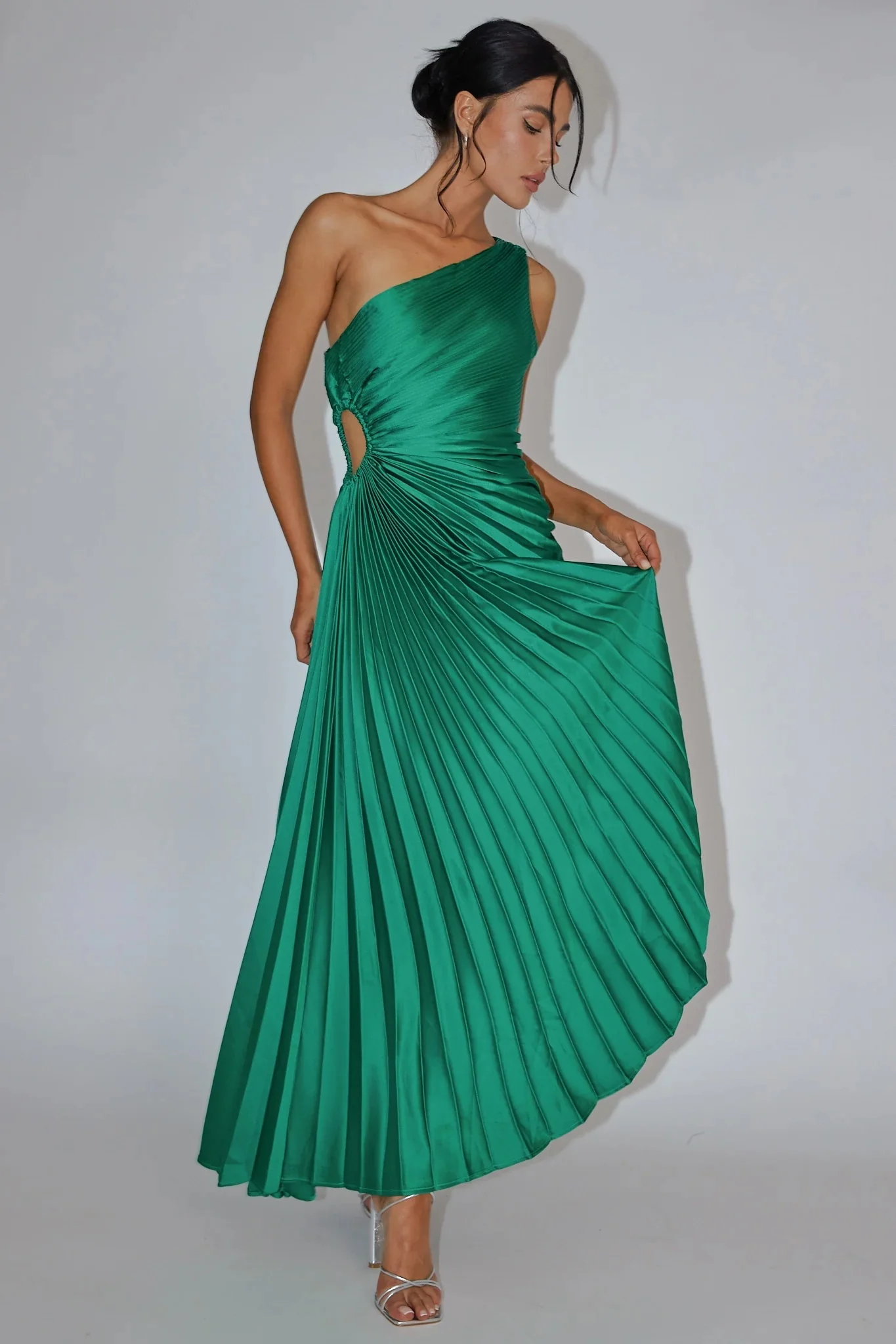 PANAMA MAXI DRESS - KELLY GREEN - Image 5