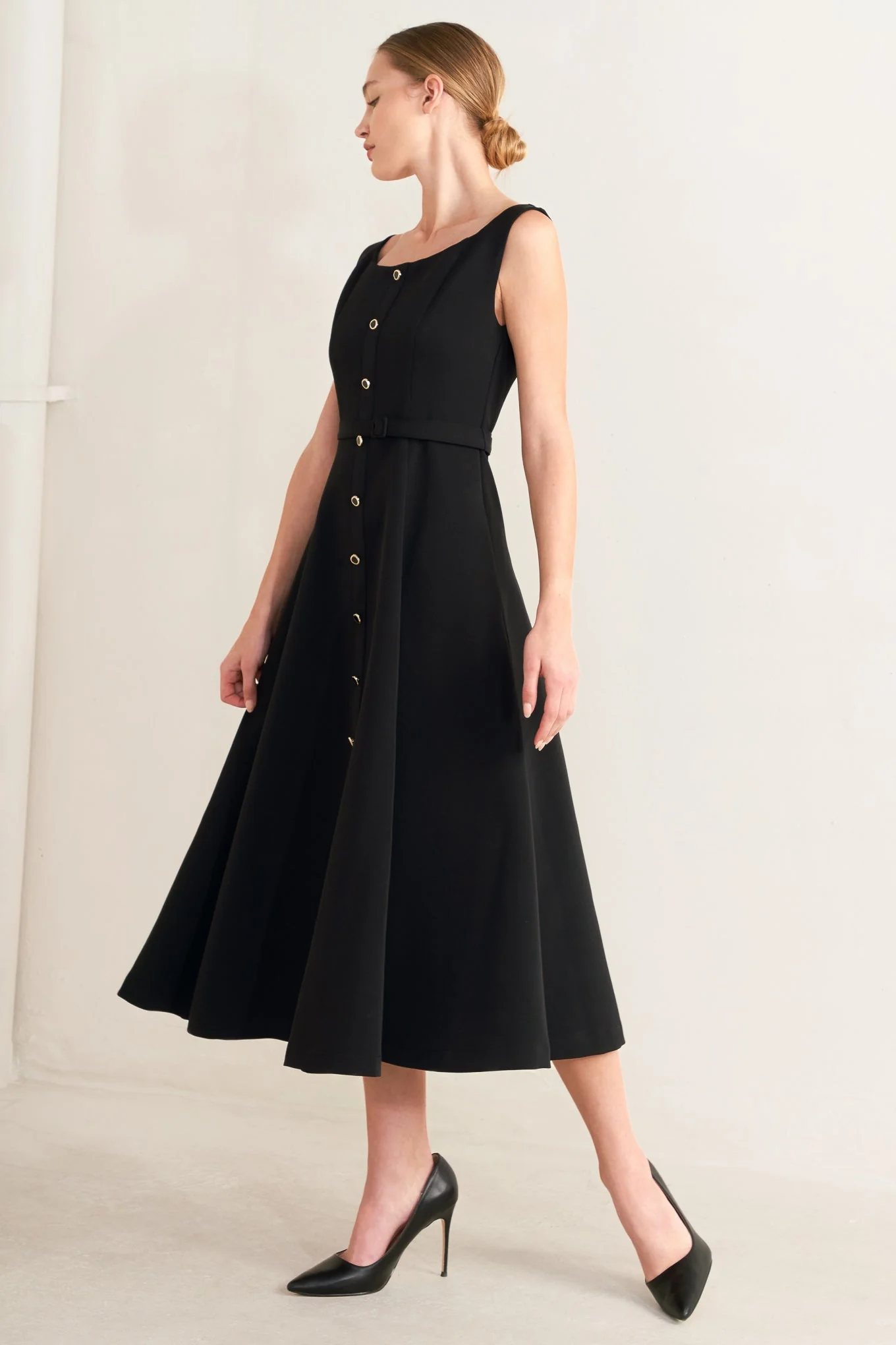 PARIS AFTER DARK MIDI DRESS - Image 9