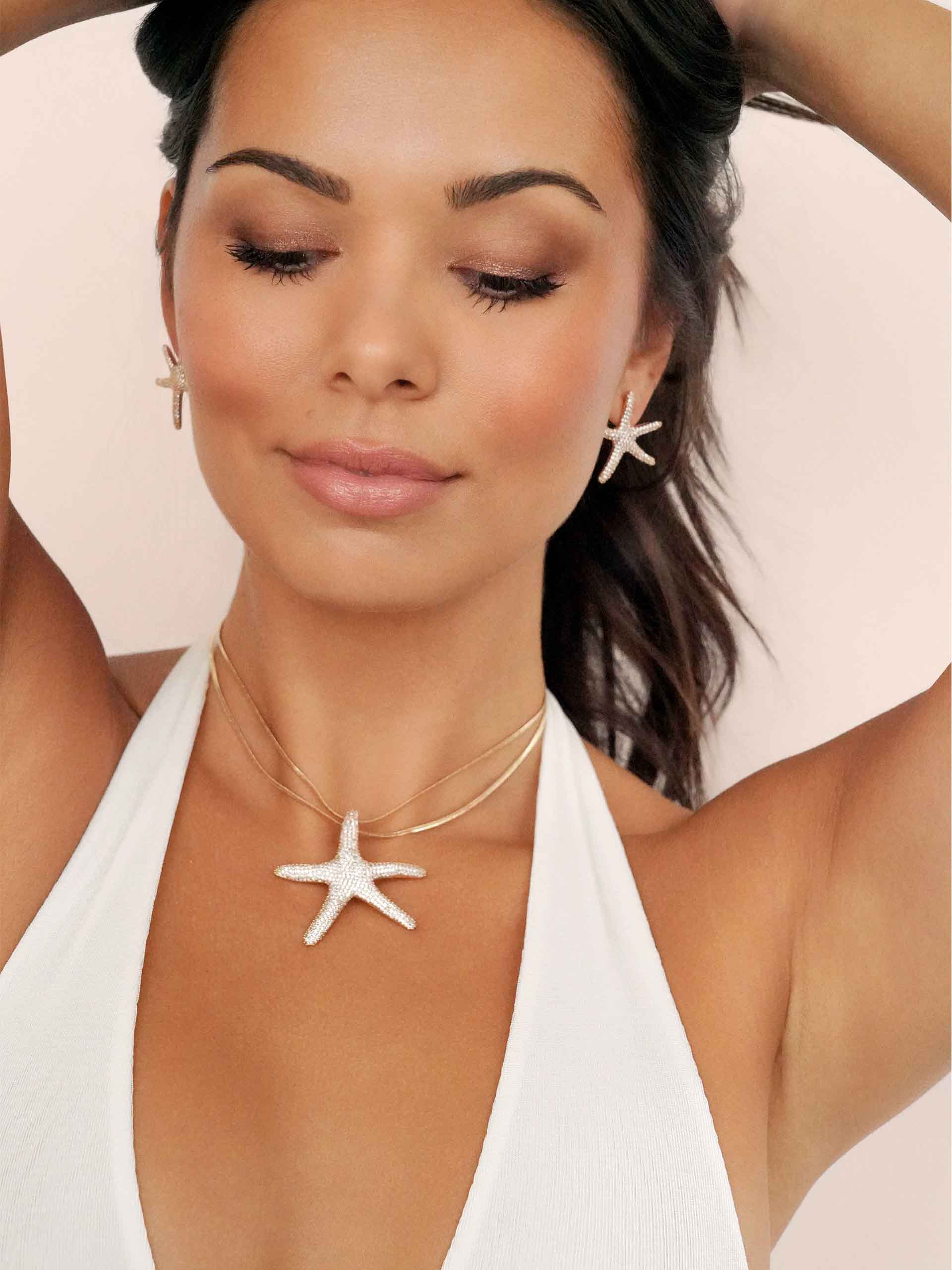 Pavè Starfish Necklace - Image 5