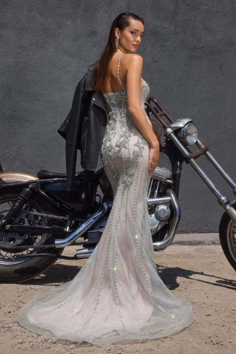 Phaedra Gown - Fitted Evening Dress - Image 3