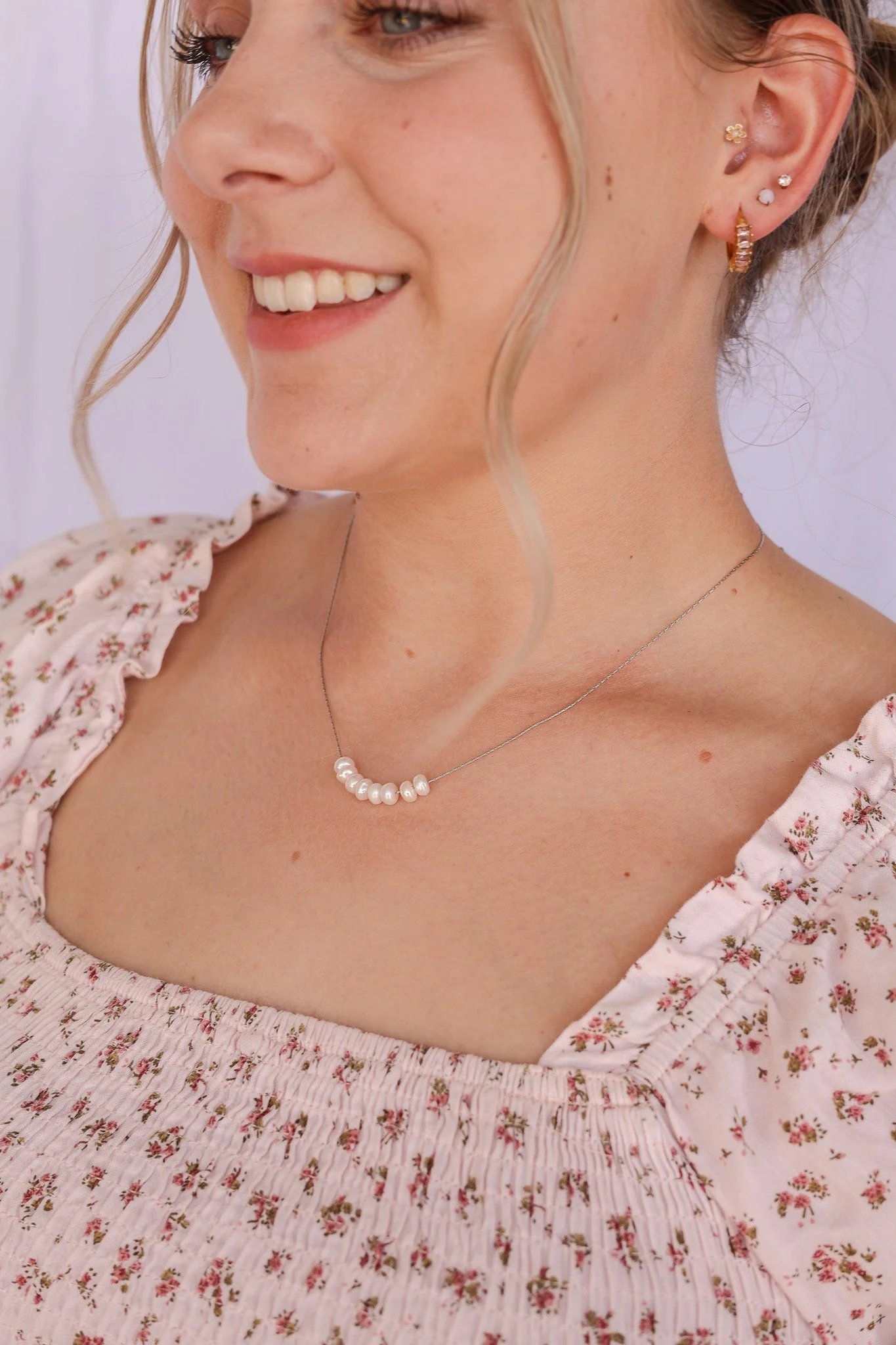 Pirouette Freshwater Pearl Necklace - Image 10