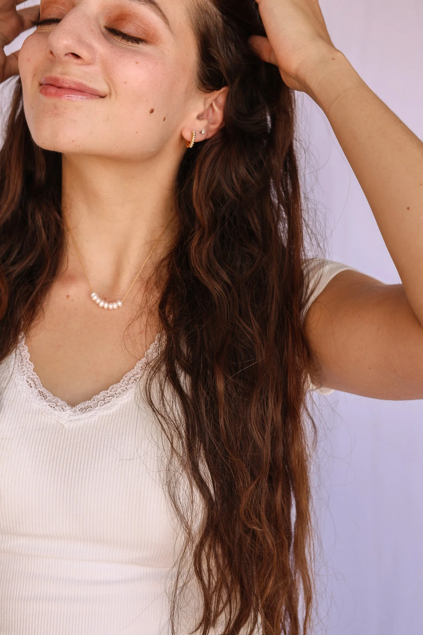 Pirouette Freshwater Pearl Necklace - Image 3