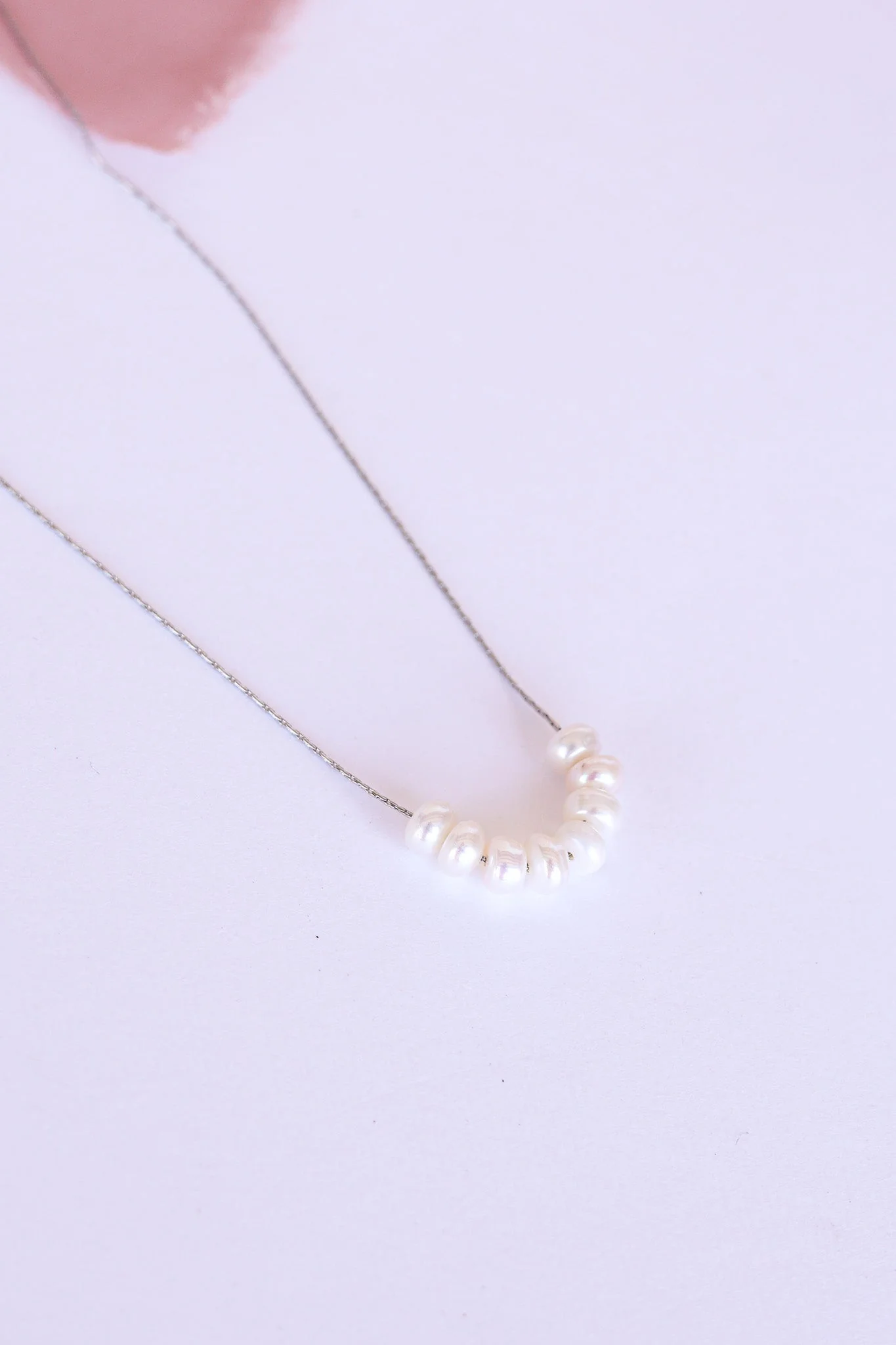 Pirouette Freshwater Pearl Necklace - Image 9