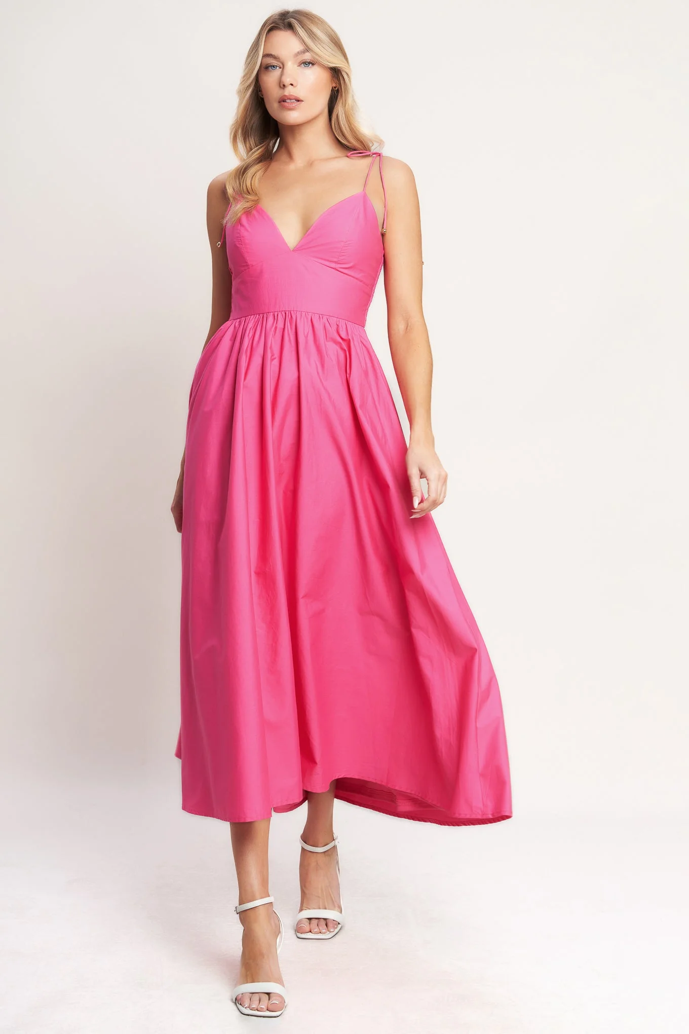 PRETTY IN PINK MIDI DRESS - Image 2