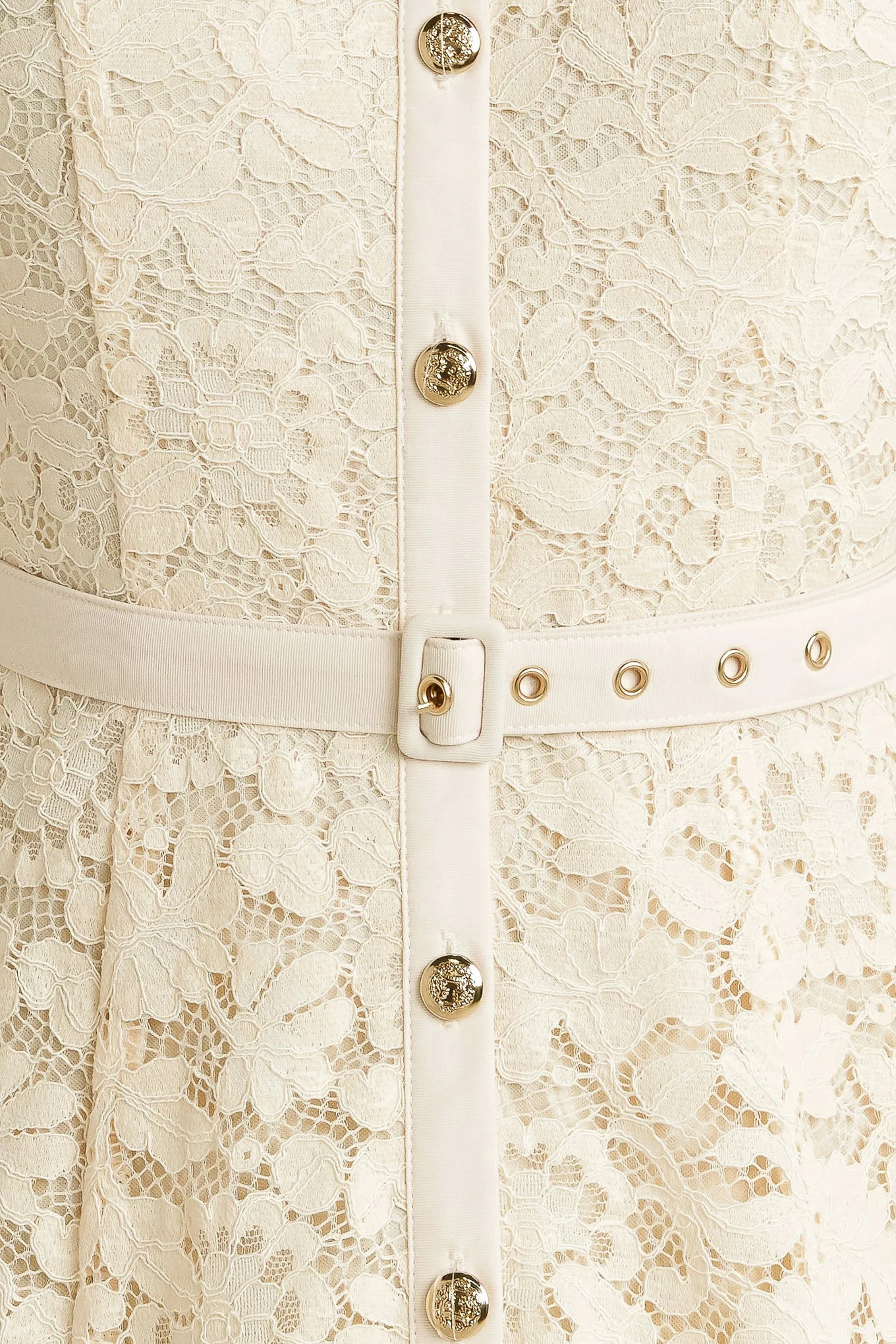 PURELY ROMANTIC LACE MIDI DRESS - FINAL SALE - Image 8