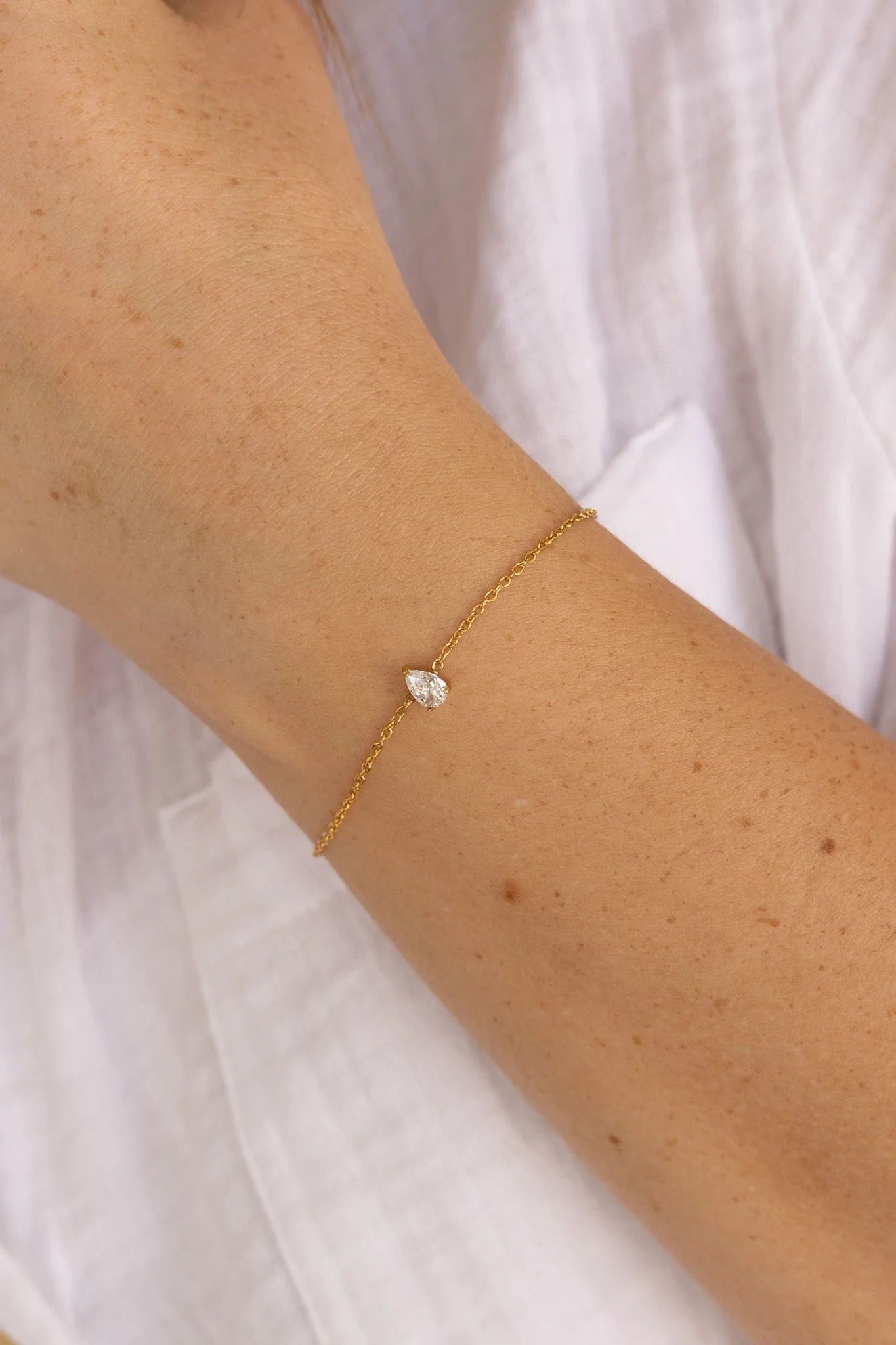 Raindrop Crystal Bracelet - Image 2