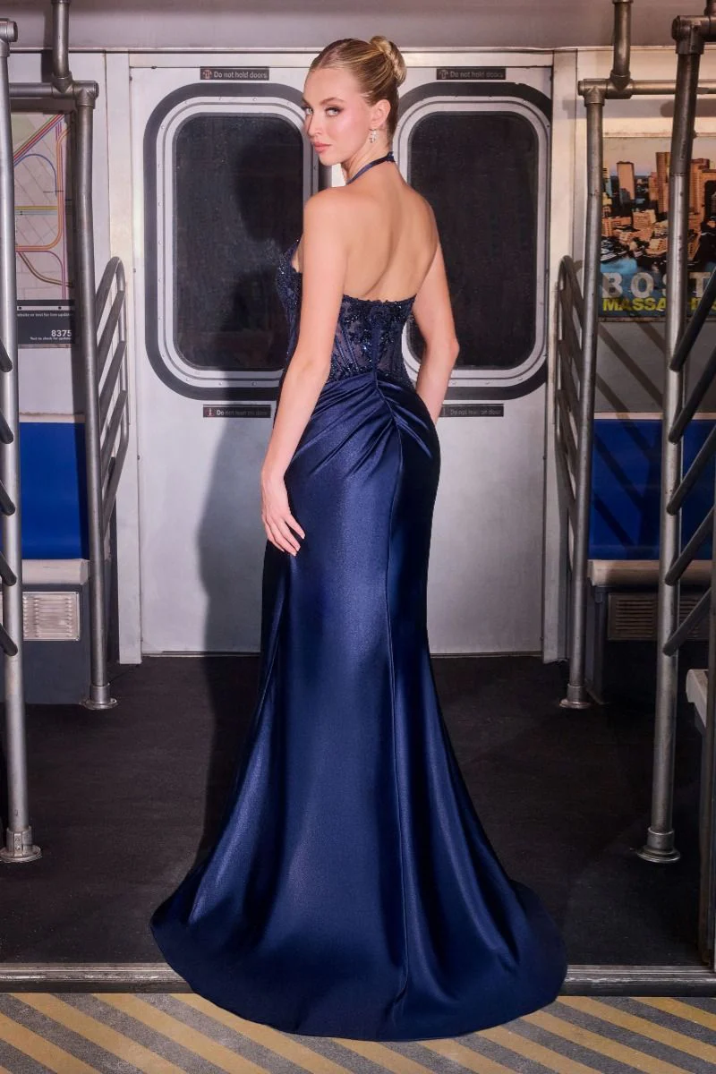 Rio Gown - Fitted Halter Evening Dress - Image 5