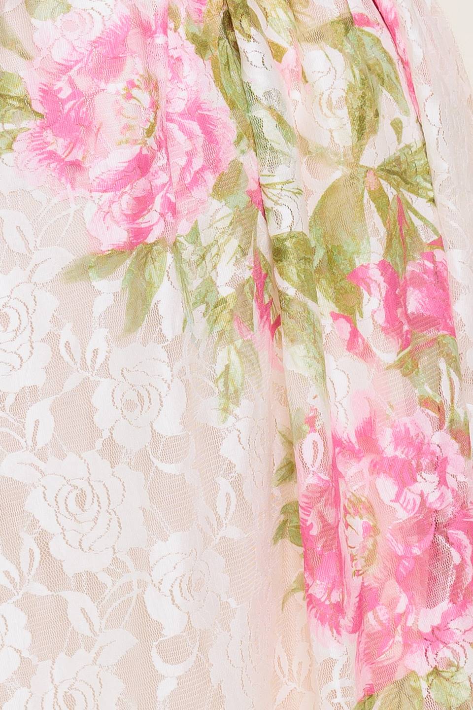 ROSE GARDEN - IVORY LACE HALTER MAXI DRESS - Image 8