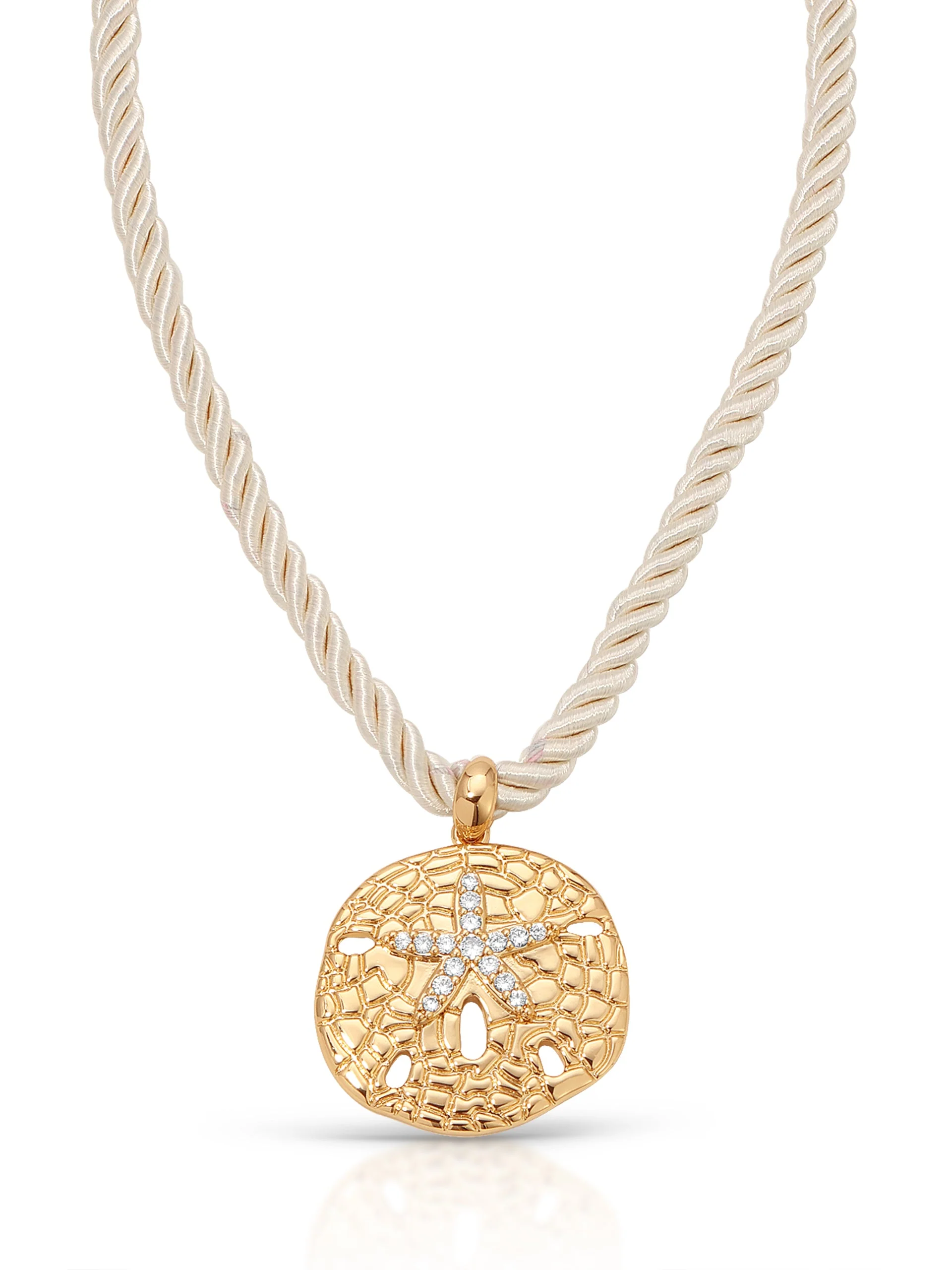 Sand Dollar Pendant Necklace - Image 2