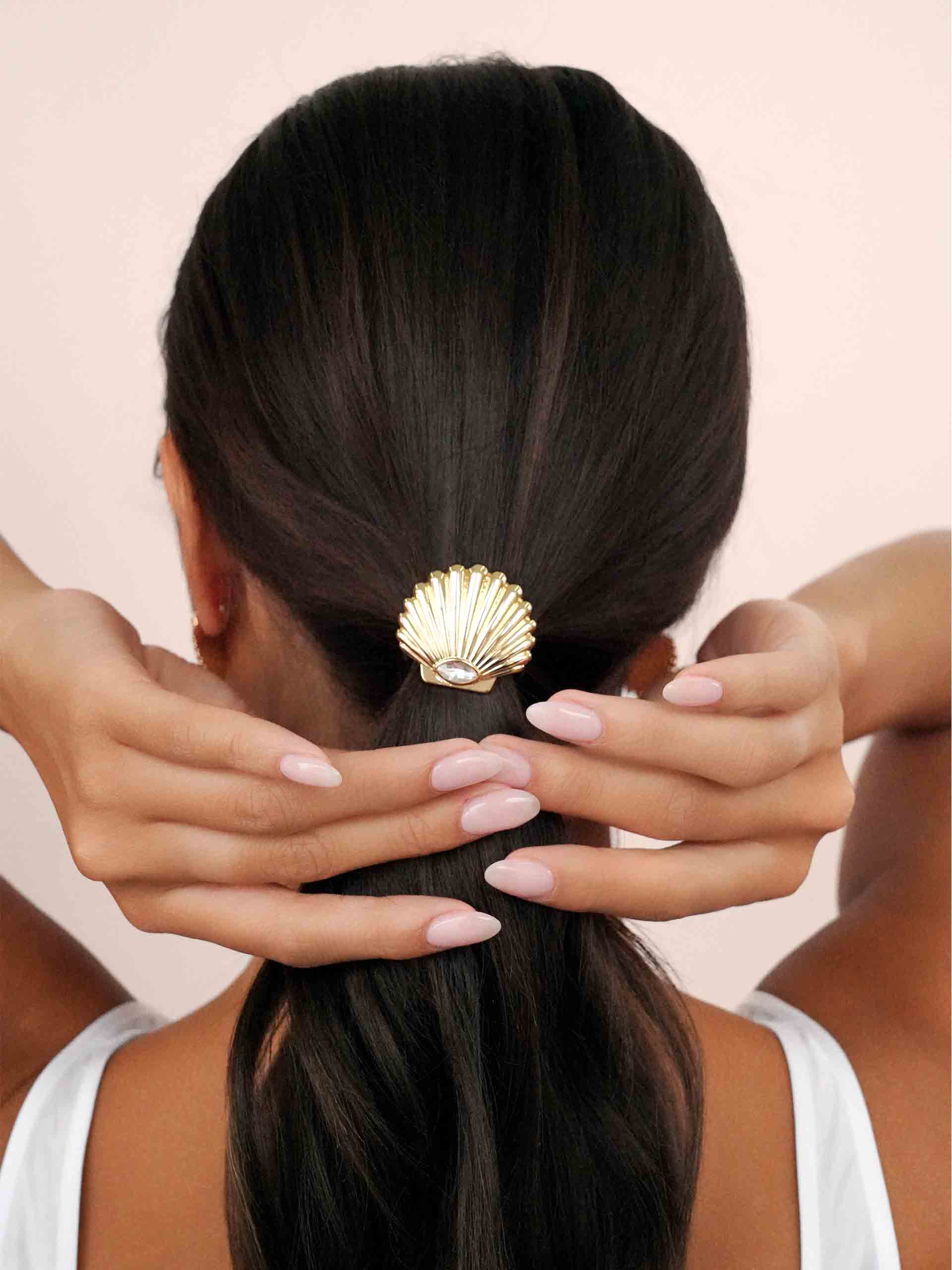 Santorini Shell Hair Tie - Image 6