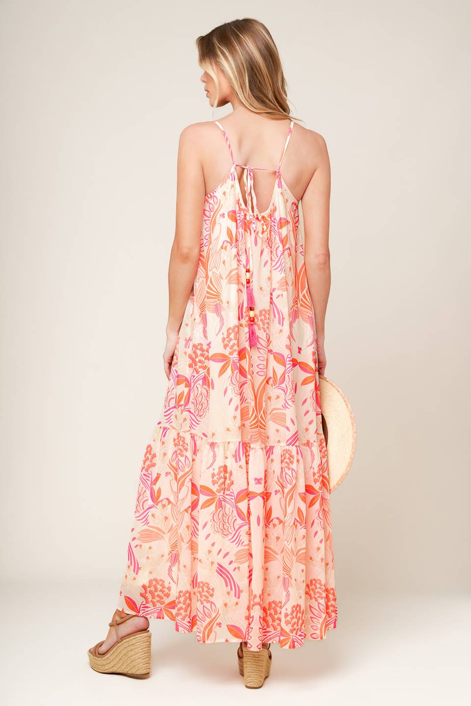 SECRET GARDEN MAXI DRESS - PINK - Image 2