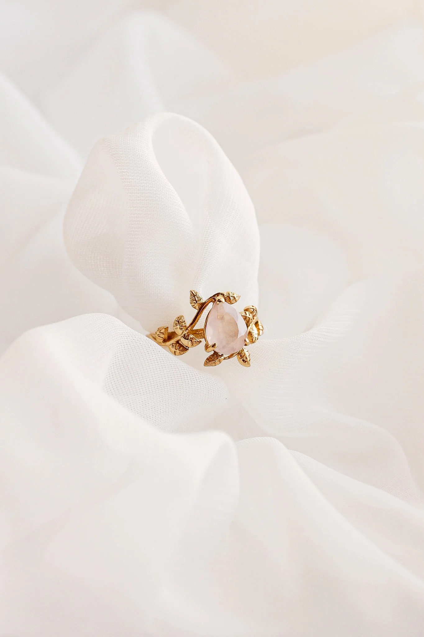 Seraphina Rose Quartz Ring