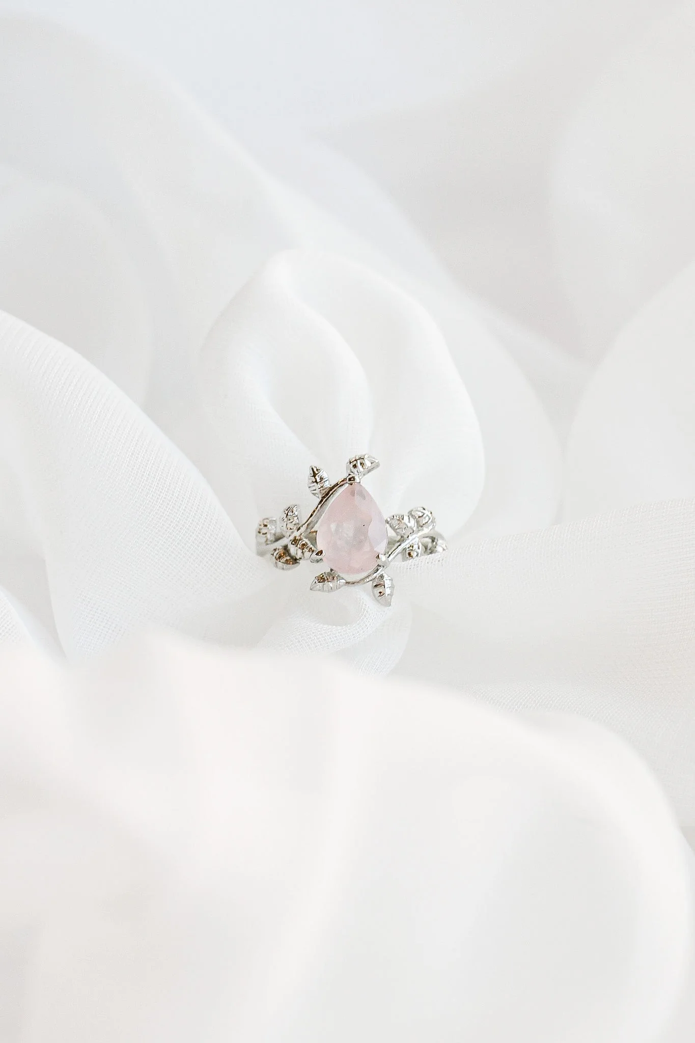 Seraphina Rose Quartz Ring - Image 3