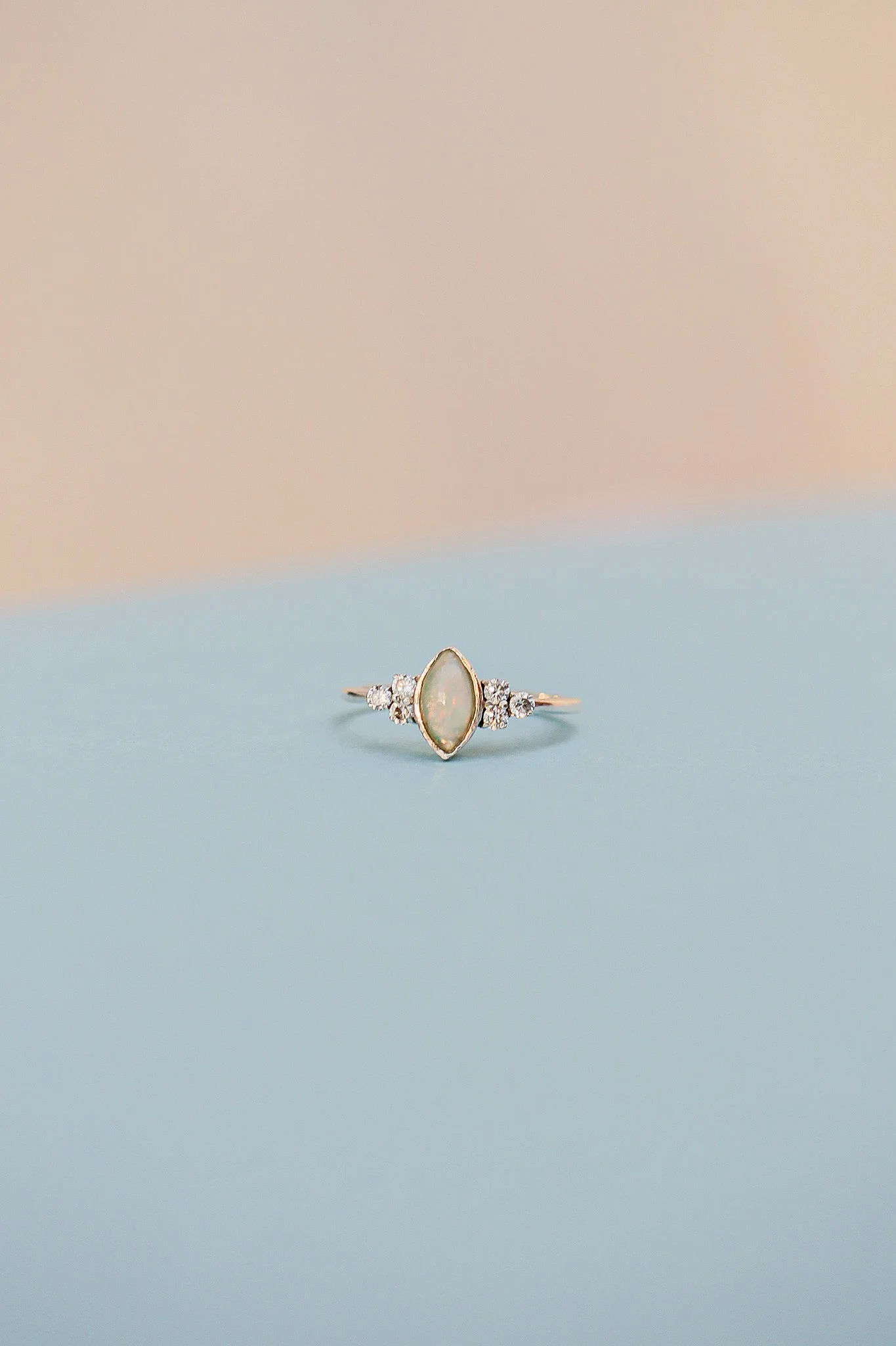 Serena Opal Ring in Silver - Image 2